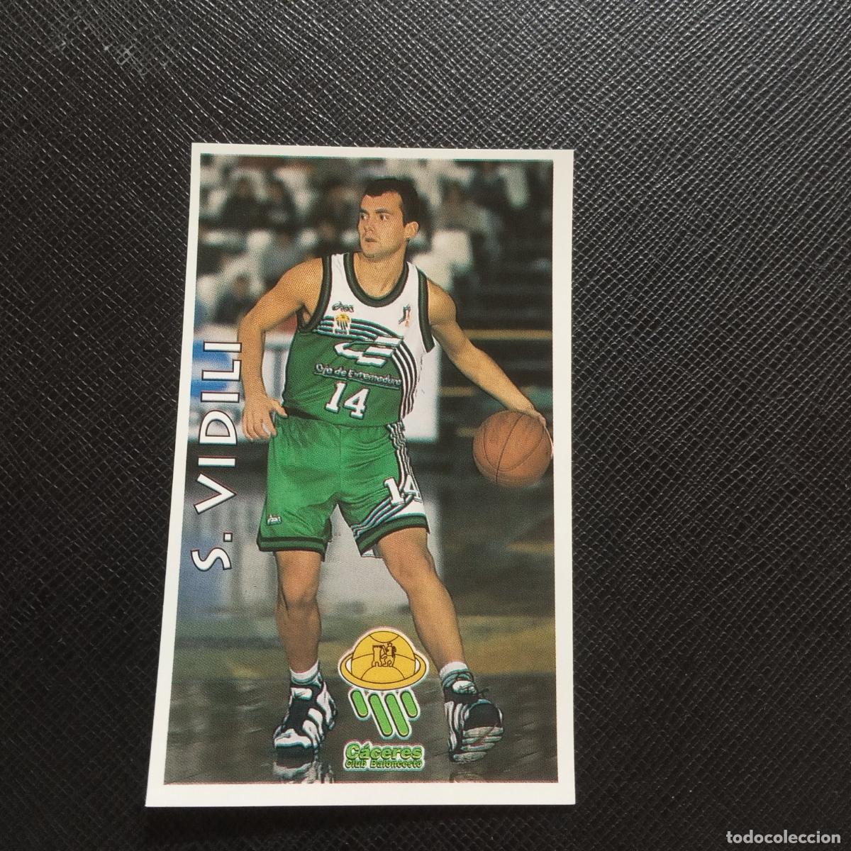 Coleccionismo deportivo: 115 S VIDILI CACARES MUNDICROMO ACB 96 97 BALONCESTO 1996 1997 - SIN PEGAR - A100 PG217