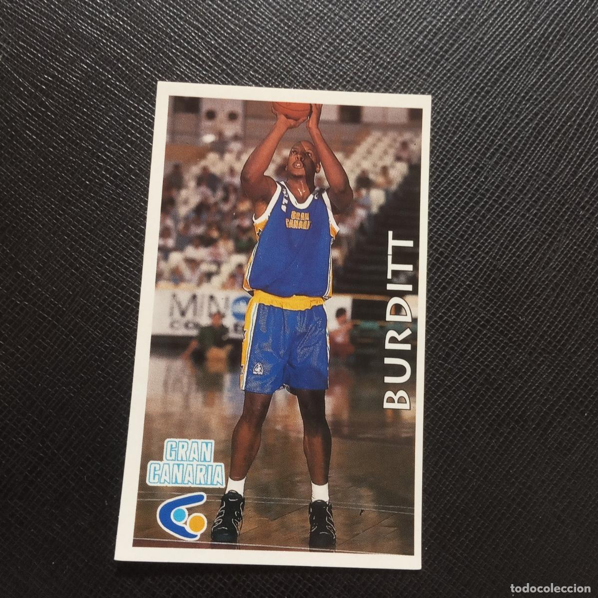 Coleccionismo deportivo: 184 BURDITT GRAN CANARIA MUNDICROMO ACB 96 97 BALONCESTO 1996 1997 - SIN PEGAR - A100 PG217