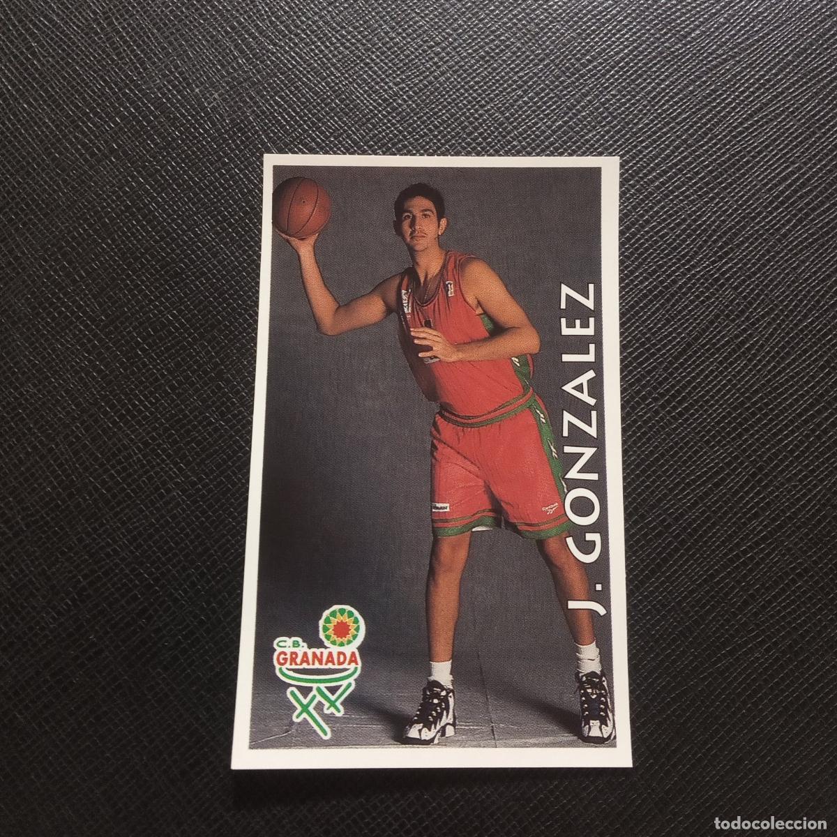 Sammelleidenschaft Sport: 239 J GONZALEZ GRANADA MUNDICROMO ACB 96 97 BALONCESTO 1996 1997 - SIN PEGAR - A100 PG226