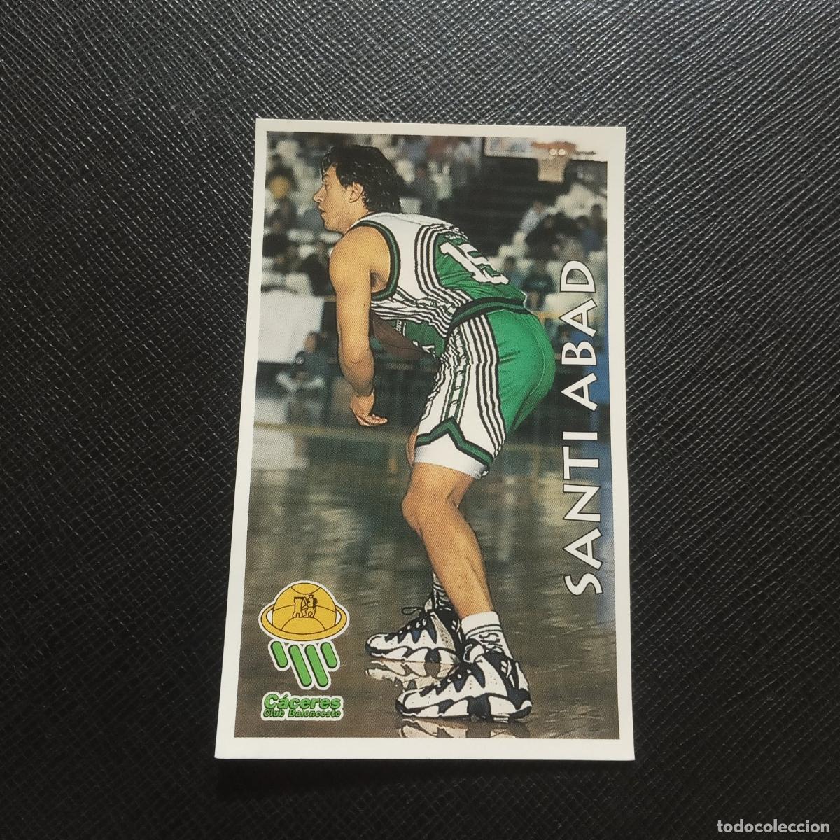 Sammelleidenschaft Sport: 121 SANTI ABAD CACERES MUNDICROMO ACB 96 97 BALONCESTO 1996 1997 - SIN PEGAR - A100 PG226
