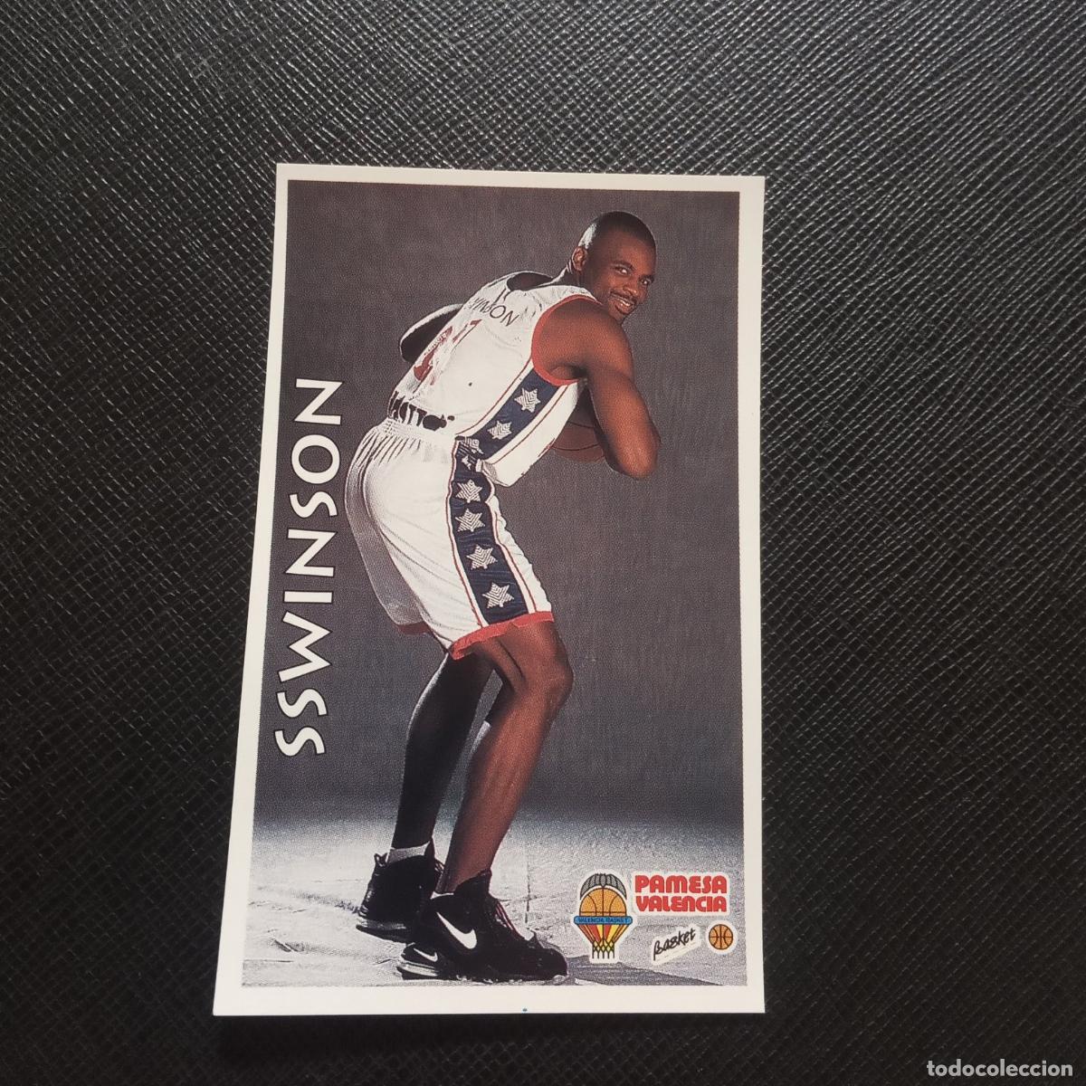 Sammelleidenschaft Sport: 266 SSWINSON PAMESA VALENCIA MUNDICROMO ACB 96 97 BALONCESTO 1996 1997 - SIN PEGAR - A100 PG235