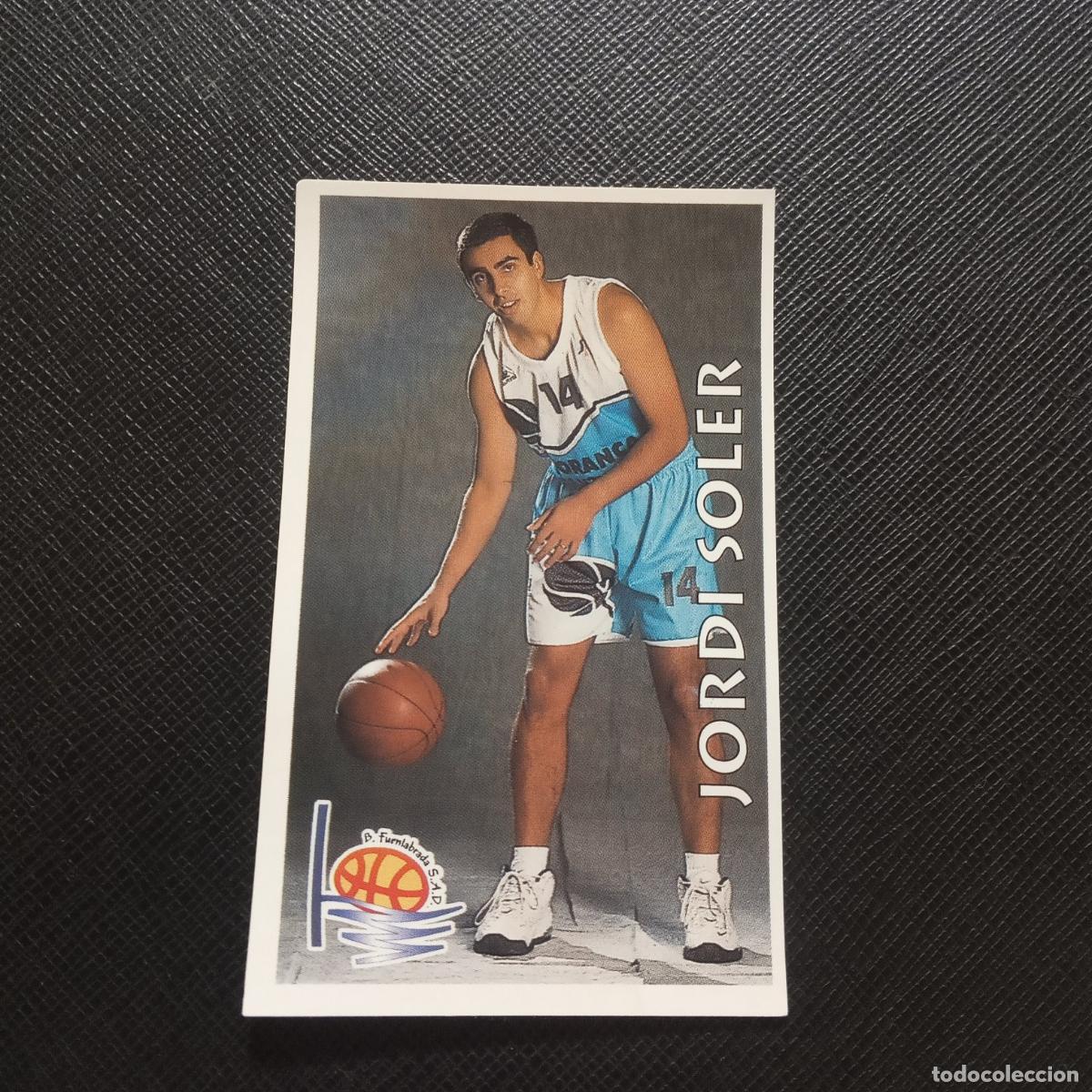 Sports collectibles: 247 JORDI SOLER FUENLABRADA MUNDICROMO ACB 96 97 BALONCESTO 1996 1997 - SIN PEGAR - A100 PG244