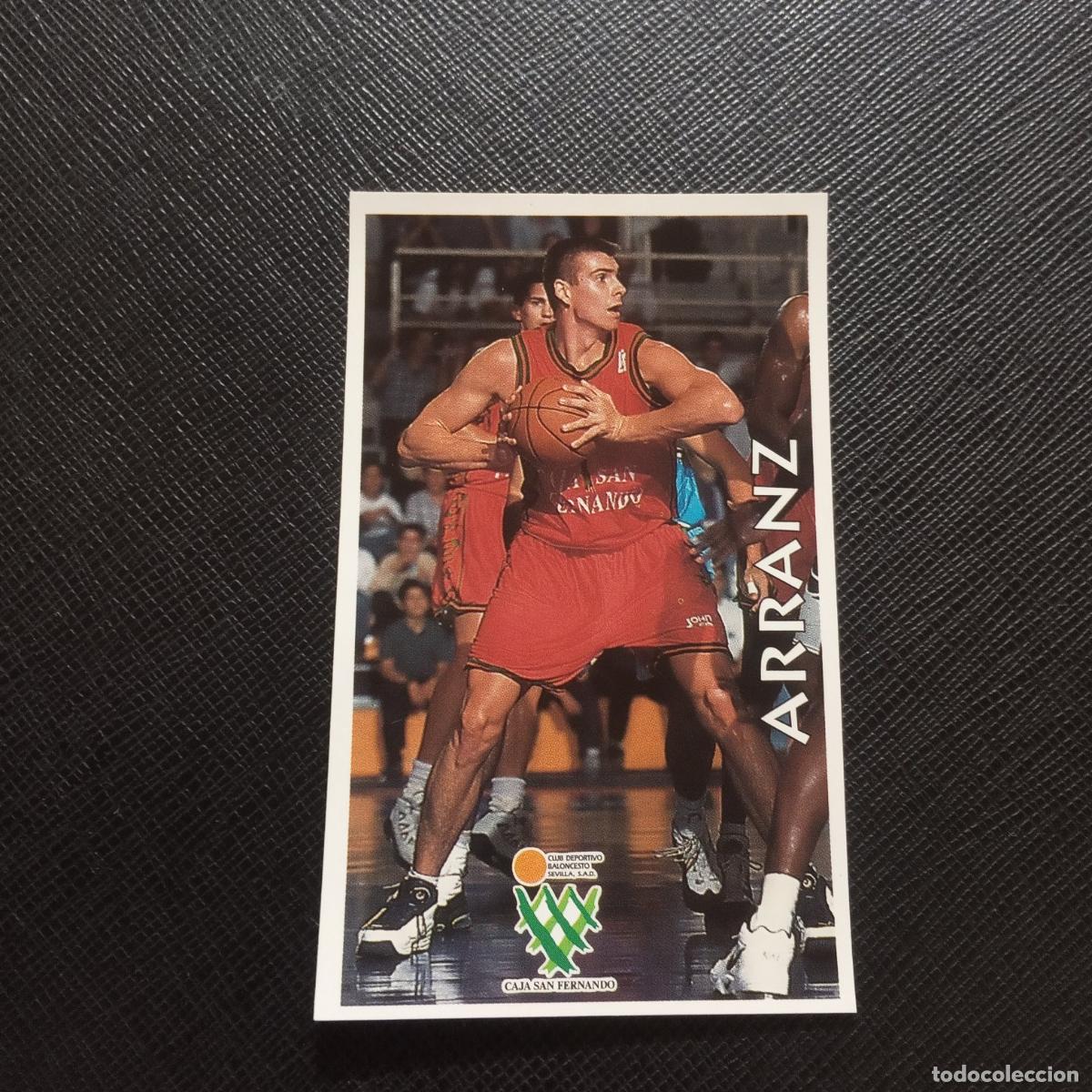 Sports collectibles: 29 ARRANZ CAJA SAN FERNANDO MUNDICROMO ACB 96 97 BALONCESTO 1996 1997 - SIN PEGAR - A100 PG244