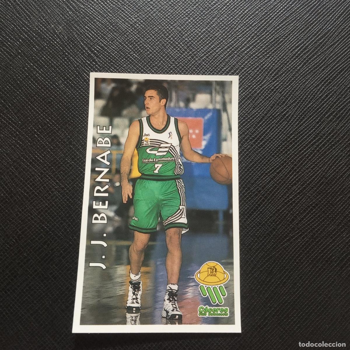 Sports collectibles: 113 BERNABE CACARES MUNDICROMO ACB 96 97 BALONCESTO 1996 1997 - SIN PEGAR - A100 PG253