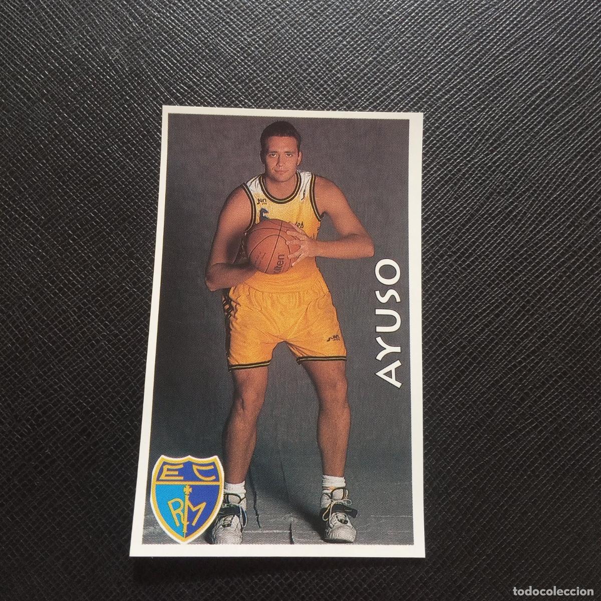 Sports collectibles: 44 AYUSO ESTUDIANTES MUNDICROMO ACB 96 97 BALONCESTO 1996 1997 - SIN PEGAR - A100 PG253