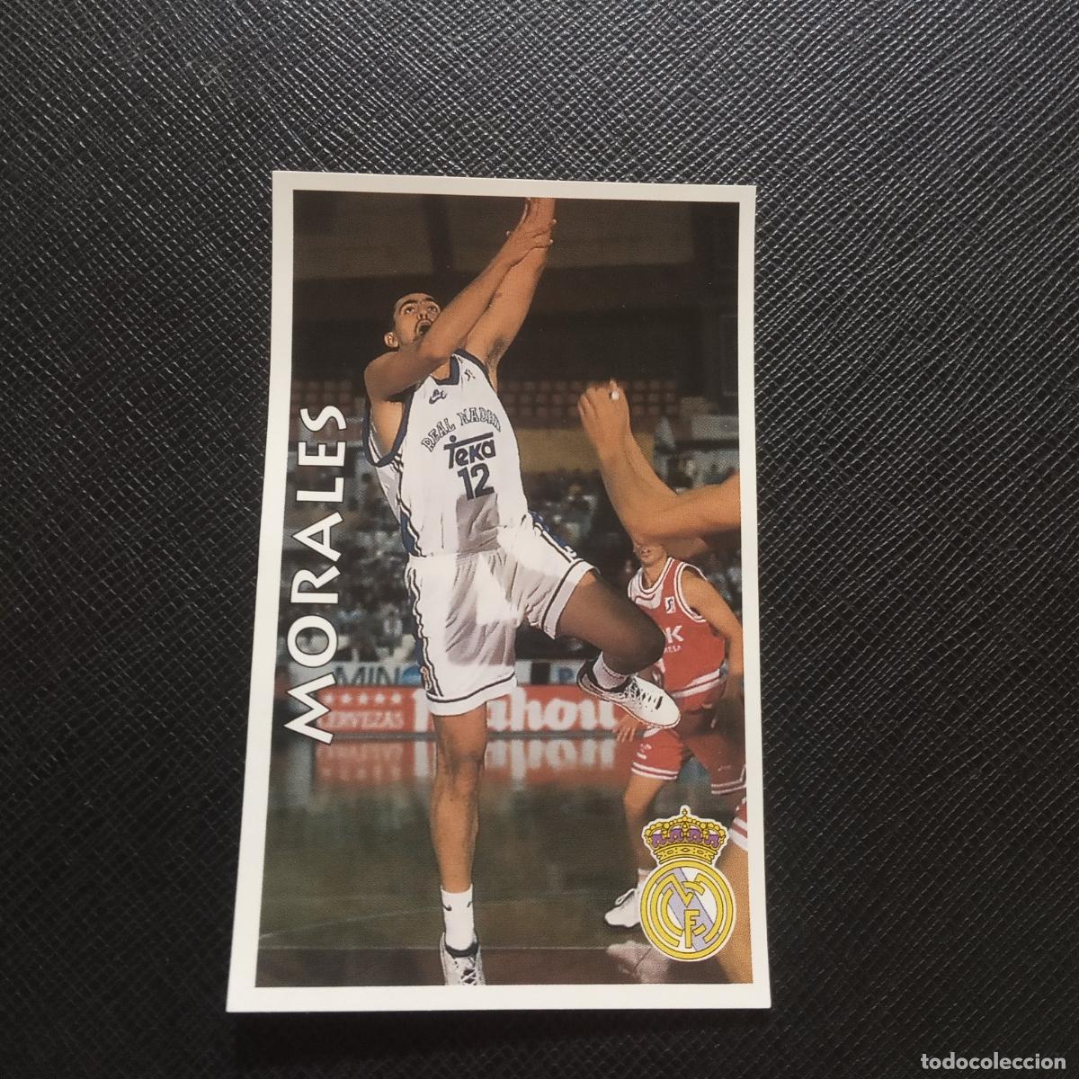 Sports collectibles: 77 MORALES REAL MADRID MUNDICROMO ACB 96 97 BALONCESTO 1996 1997 - SIN PEGAR - A100 PG271