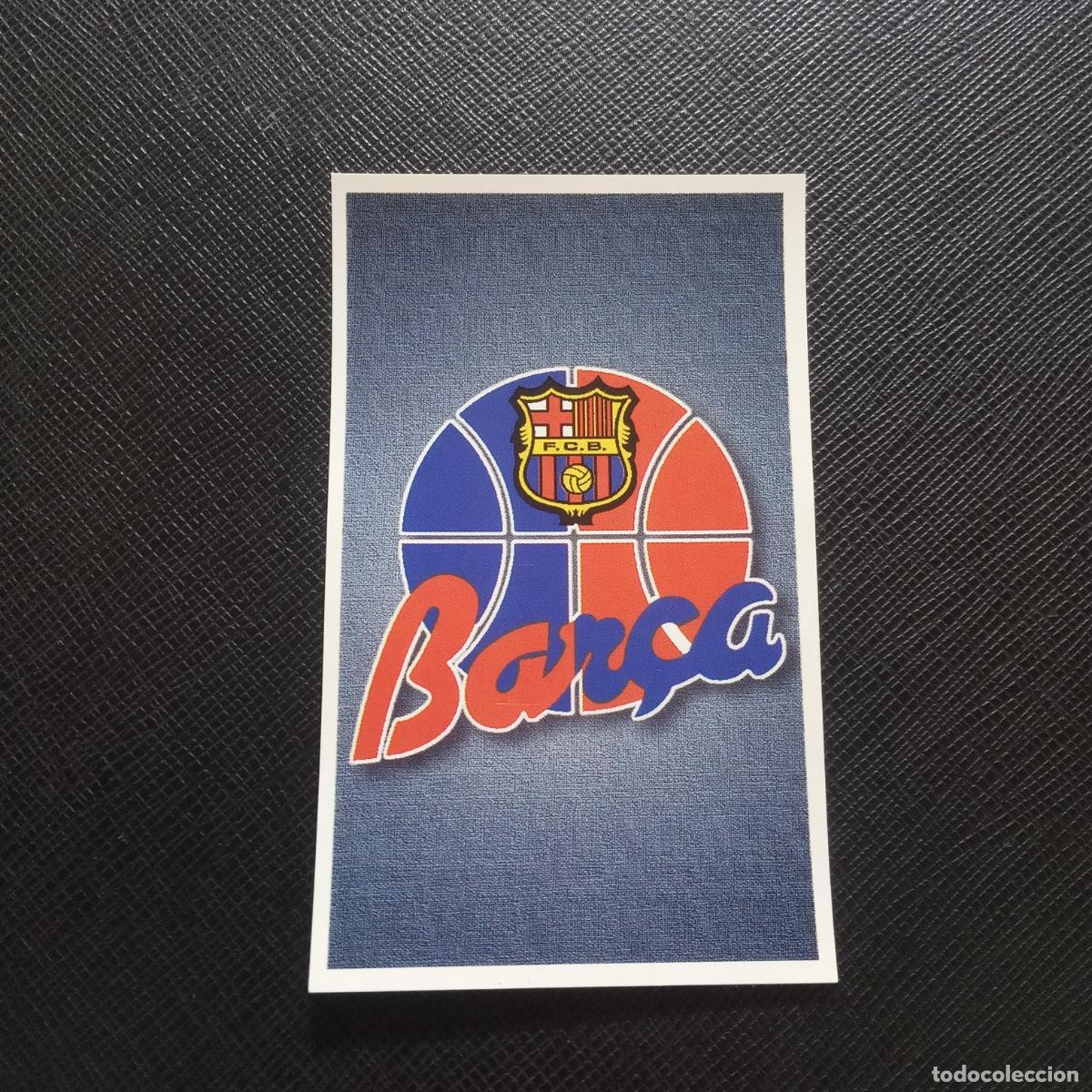 Sports collectibles: 1 ESCUDO BARCELONA MUNDICROMO ACB 96 97 BALONCESTO 1996 1997 - SIN PEGAR - A100 PG271