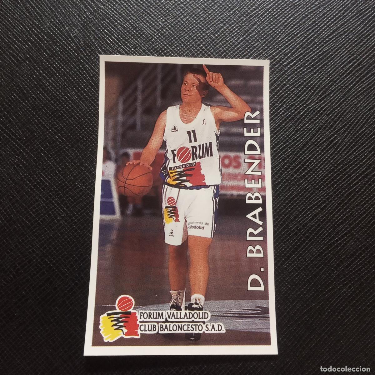 Collezionismo sportivo: 202 D BRADENDER FORUM VALLADOLID MUNDICROMO ACB 96 97 BALONCESTO 1996 1997 - SIN PEGAR - A100 PG343