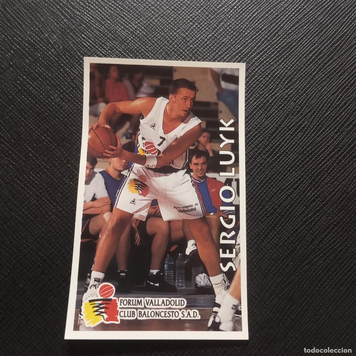 Coleccionismo deportivo: 204 SERGIO LUYK FORUM VALLADOLID MUNDICROMO ACB 96 97 BALONCESTO 1996 1997 - SIN PEGAR - A100 PG343