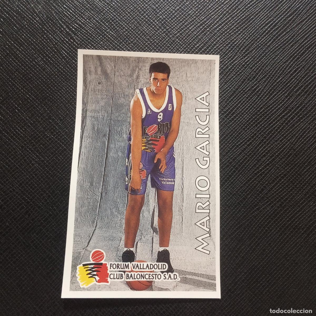 Coleccionismo deportivo: 208 MARIO GARCIA VALLADOLID MUNDICROMO ACB 96 97 BALONCESTO 1996 1997 - SIN PEGAR - A100 PG352