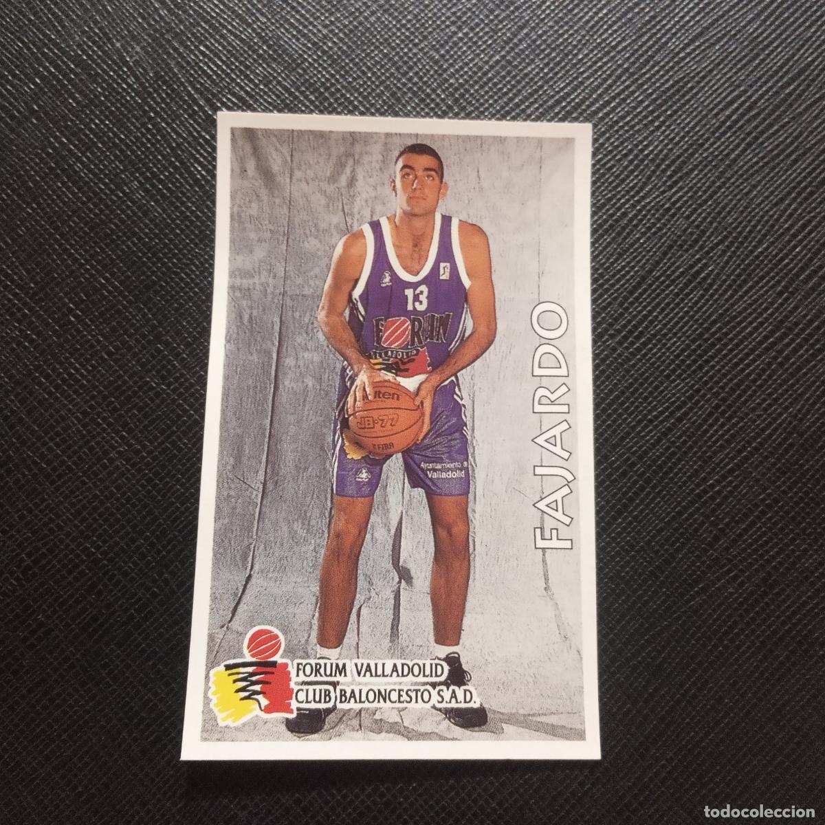 Coleccionismo deportivo: 210 FAJARDO VALLADOLID MUNDICROMO ACB 96 97 BALONCESTO 1996 1997 - SIN PEGAR - A100 PG361