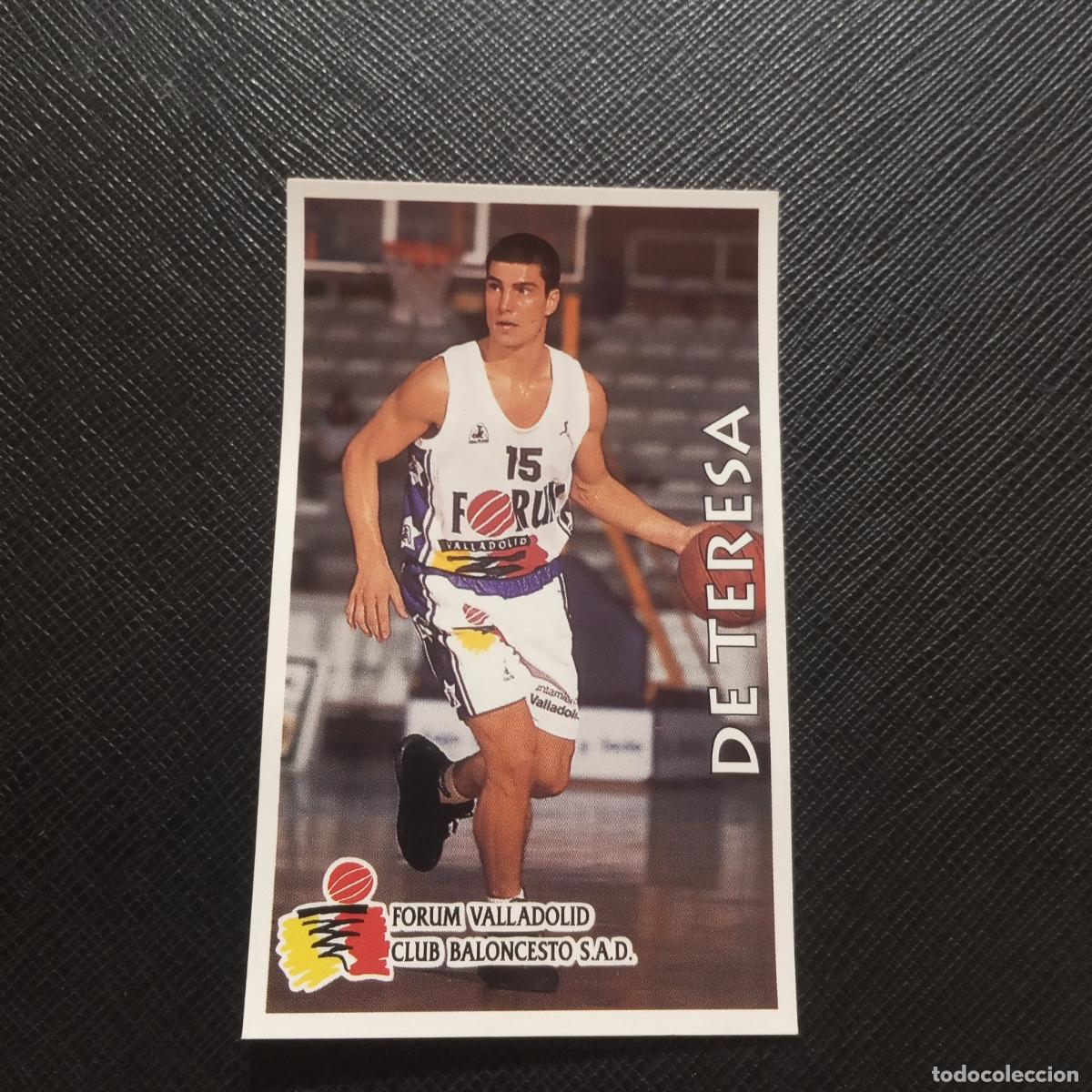 Coleccionismo deportivo: 211 DE TERESA VALLADOLID MUNDICROMO ACB 96 97 BALONCESTO 1996 1997 - SIN PEGAR - A100 PG361
