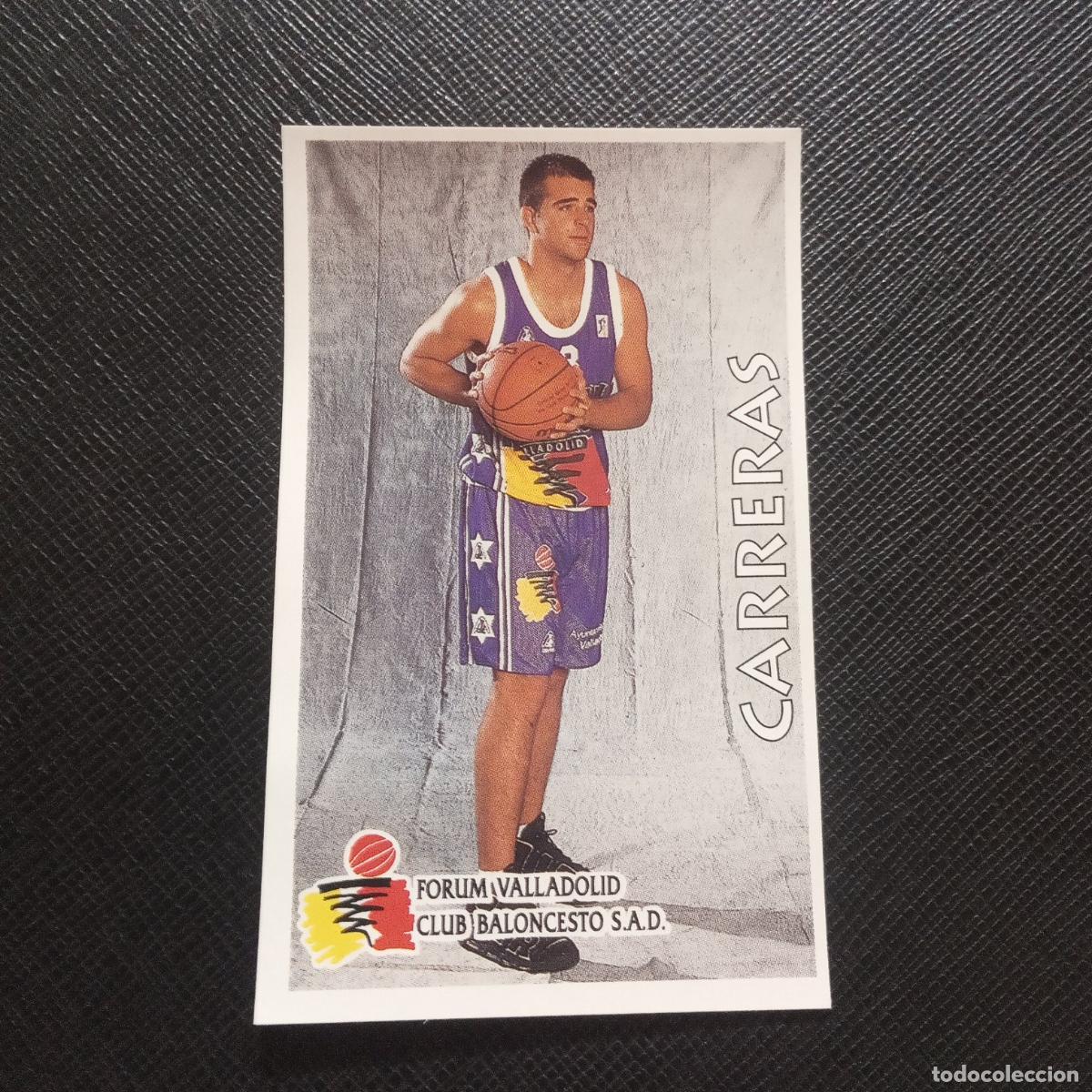 Coleccionismo deportivo: 212 CARRERAS VALLADOLID MUNDICROMO ACB 96 97 BALONCESTO 1996 1997 - SIN PEGAR - A100 PG370