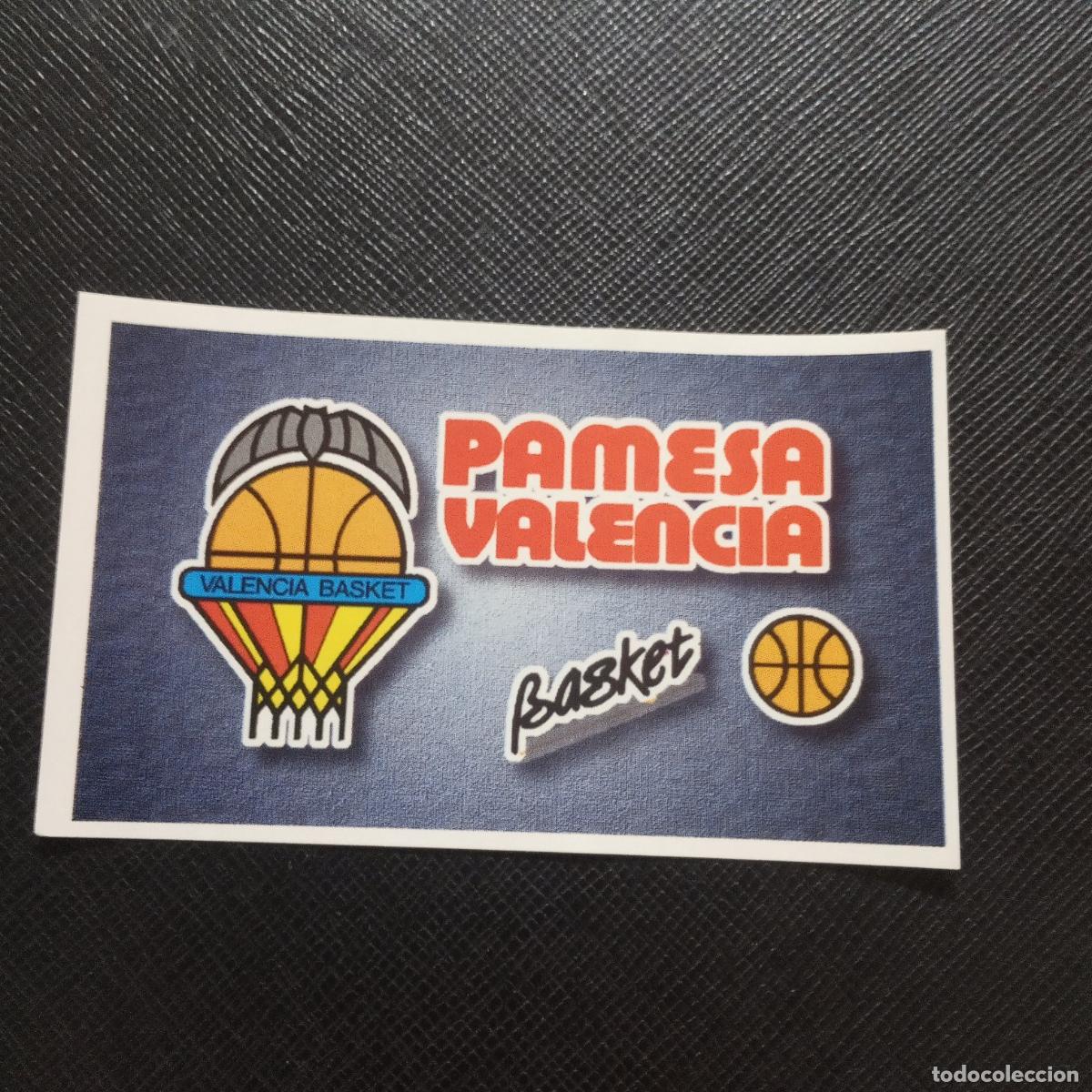 Coleccionismo deportivo: 257 ESCUDO PAMESA VALENCIA MUNDICROMO ACB 96 97 BALONCESTO 1996 1997 - SIN PEGAR - A100 PG388