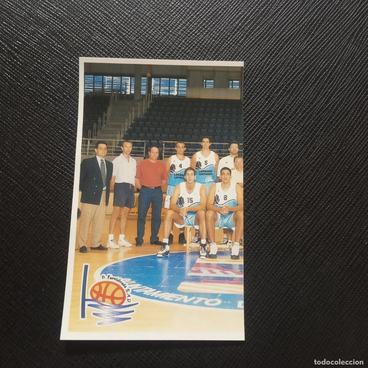 Coleccionismo deportivo: 244 PLANTILLA FUENLABRADA MUNDICROMO ACB 96 97 BALONCESTO 1996 1997 - SIN PEGAR - A100 PG388