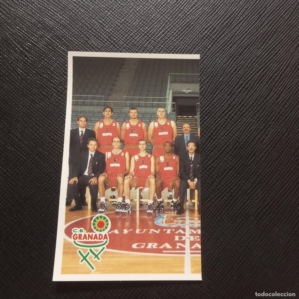 Coleccionismo deportivo: 228 PLANTILLA GRANADA MUNDICROMO ACB 96 97 BALONCESTO 1996 1997 - SIN PEGAR - A100 PG388