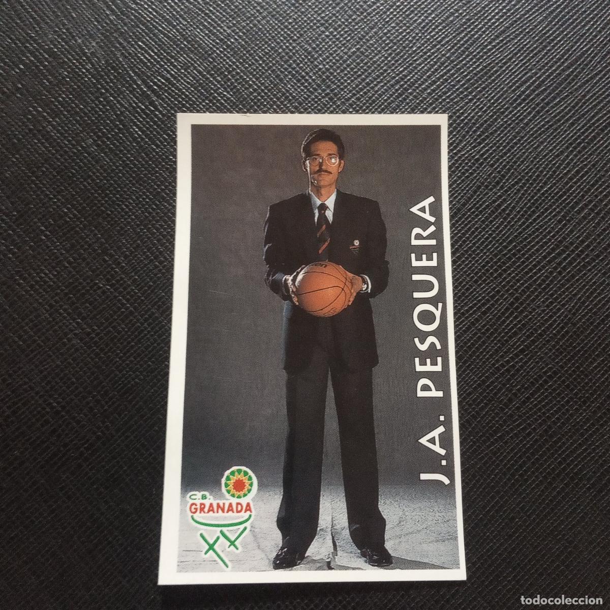 Coleccionismo deportivo: 230 PESQUERA GRANADA MUNDICROMO ACB 96 97 BALONCESTO 1996 1997 - SIN PEGAR - A100 PG397