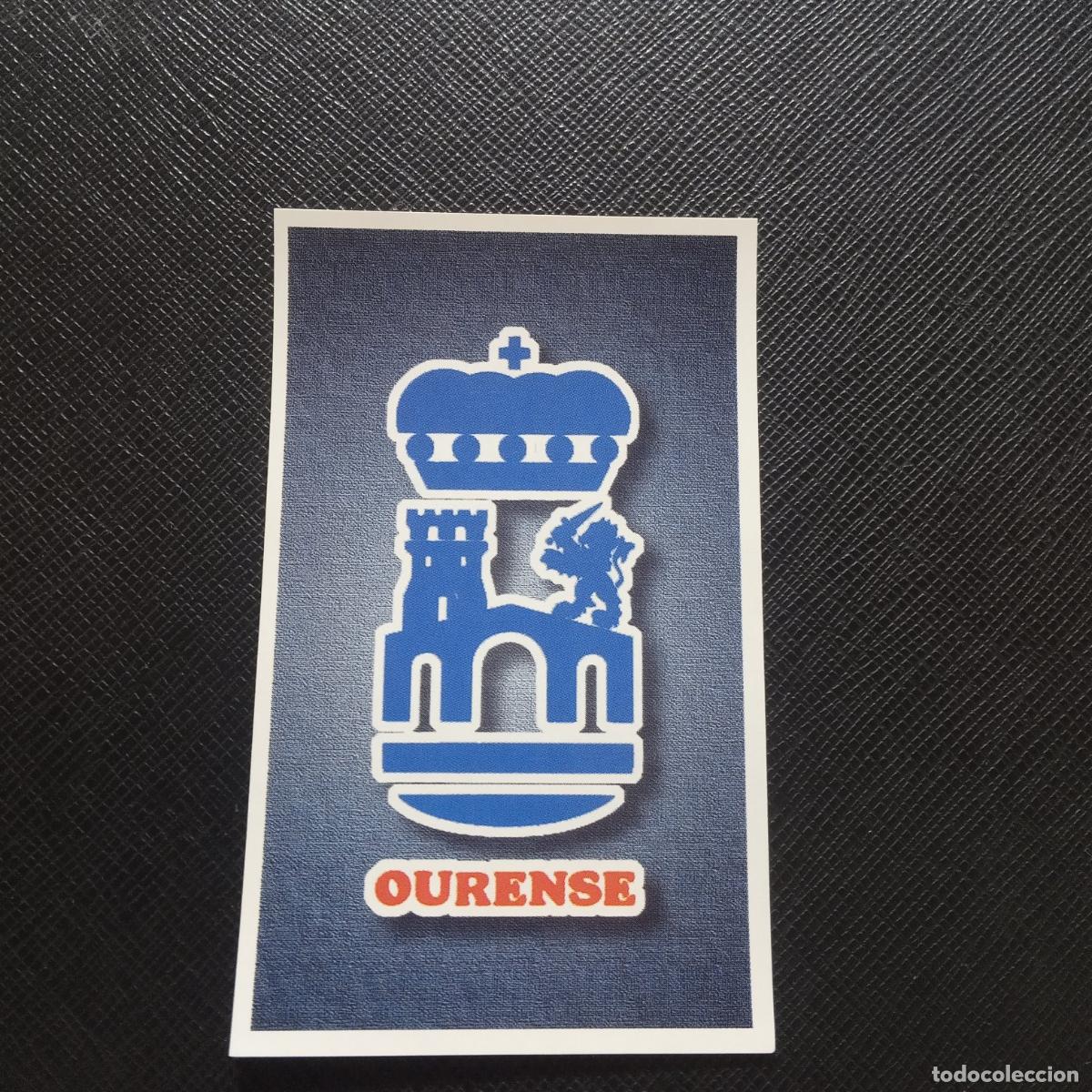 Coleccionismo deportivo: 213 ESCUDO OURENSE MUNDICROMO ACB 96 97 BALONCESTO 1996 1997 - SIN PEGAR - A100 PG406