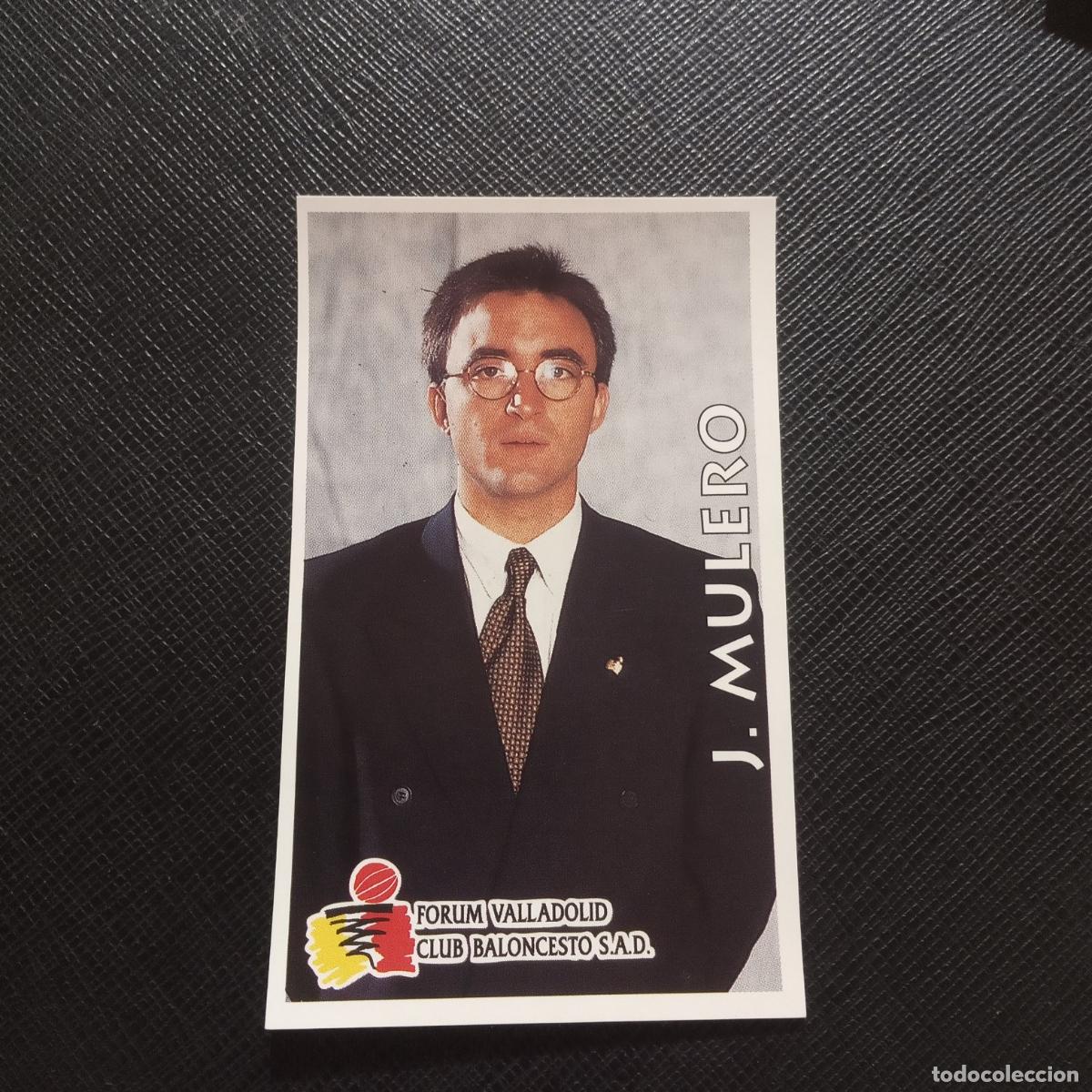 Coleccionismo deportivo: 200 J MULERO FORUM VALLADOLID MUNDICROMO ACB 96 97 BALONCESTO 1996 1997 - SIN PEGAR - A100 PG406