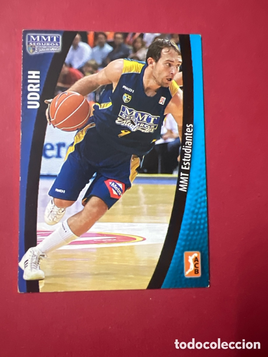 Collezionismo sportivo: C680. CROMO PANINI - ACB 2008-2009 (MMT ESTUDIANTES) N&deg;168 UDRIH