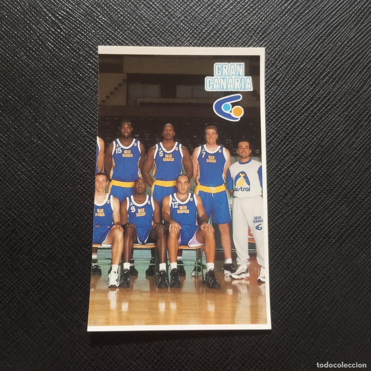 Coleccionismo deportivo: 172 PLANTILLA GRAN CANARIA MUNDICROMO ACB 96 97 BALONCESTO 1996 1997 - SIN PEGAR - A100 PG424