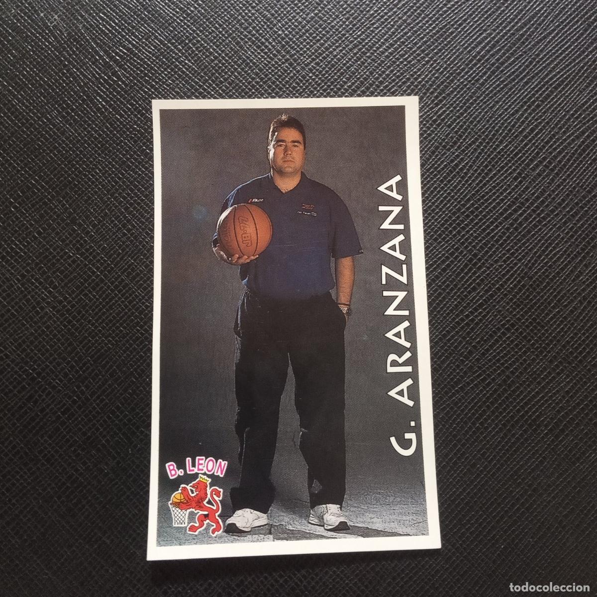 Coleccionismo deportivo: 144 ARANZANA LEON MUNDICROMO ACB 96 97 BALONCESTO 1996 1997 - SIN PEGAR - A100 PG433