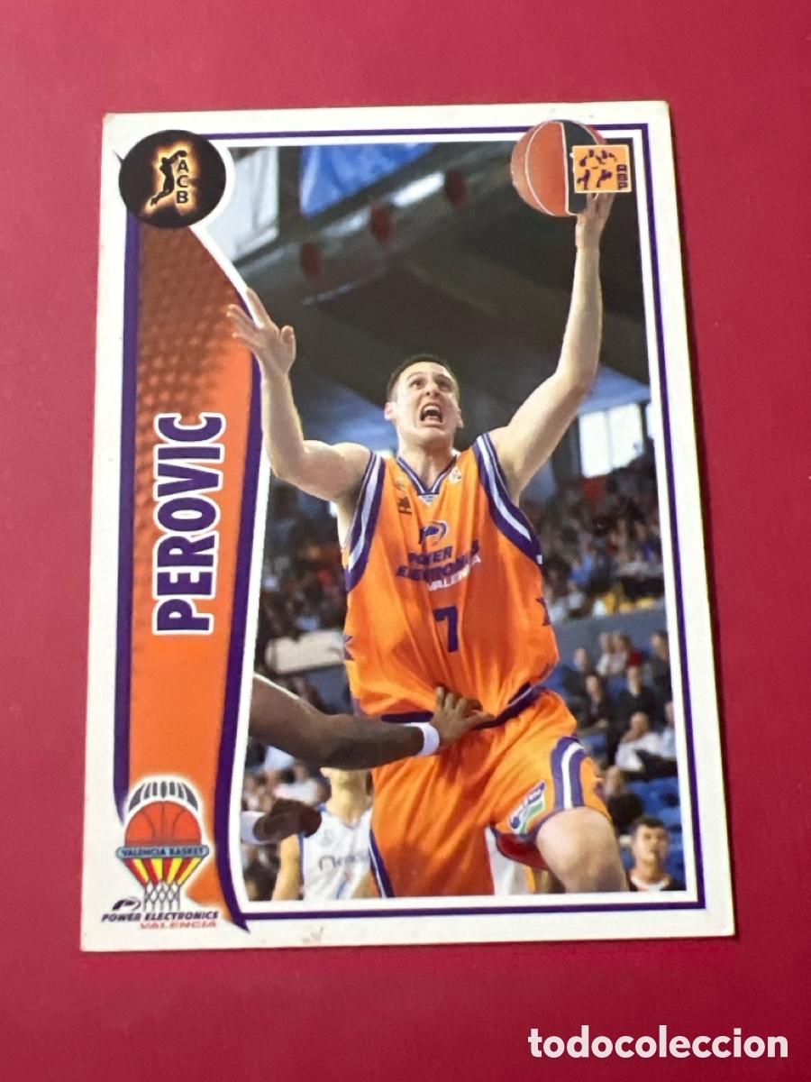 Coleccionismo deportivo: C685. PEROVIC # 231 POWER ELECTRONICS VALENCIA BALONCESTO ACB 2009/10 PANINI