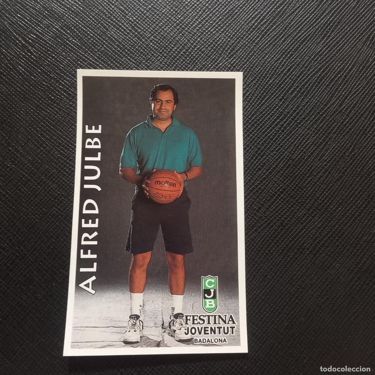 Coleccionismo deportivo: 158 ALFRED JUBLE JOUVENTUT MUNDICROMO ACB 96 97 BALONCESTO 1996 1997 - SIN PEGAR - A100 PG433
