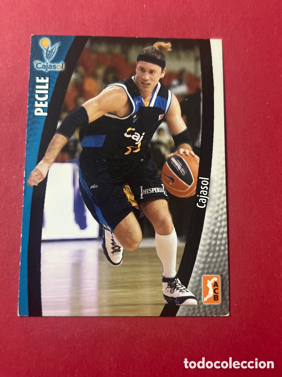 Coleccionismo deportivo: C686. 59 ACB 08 09 PANINI PECILE - CAJASOL SEVILLA -- 2008 2009 LIGA ENDESA
