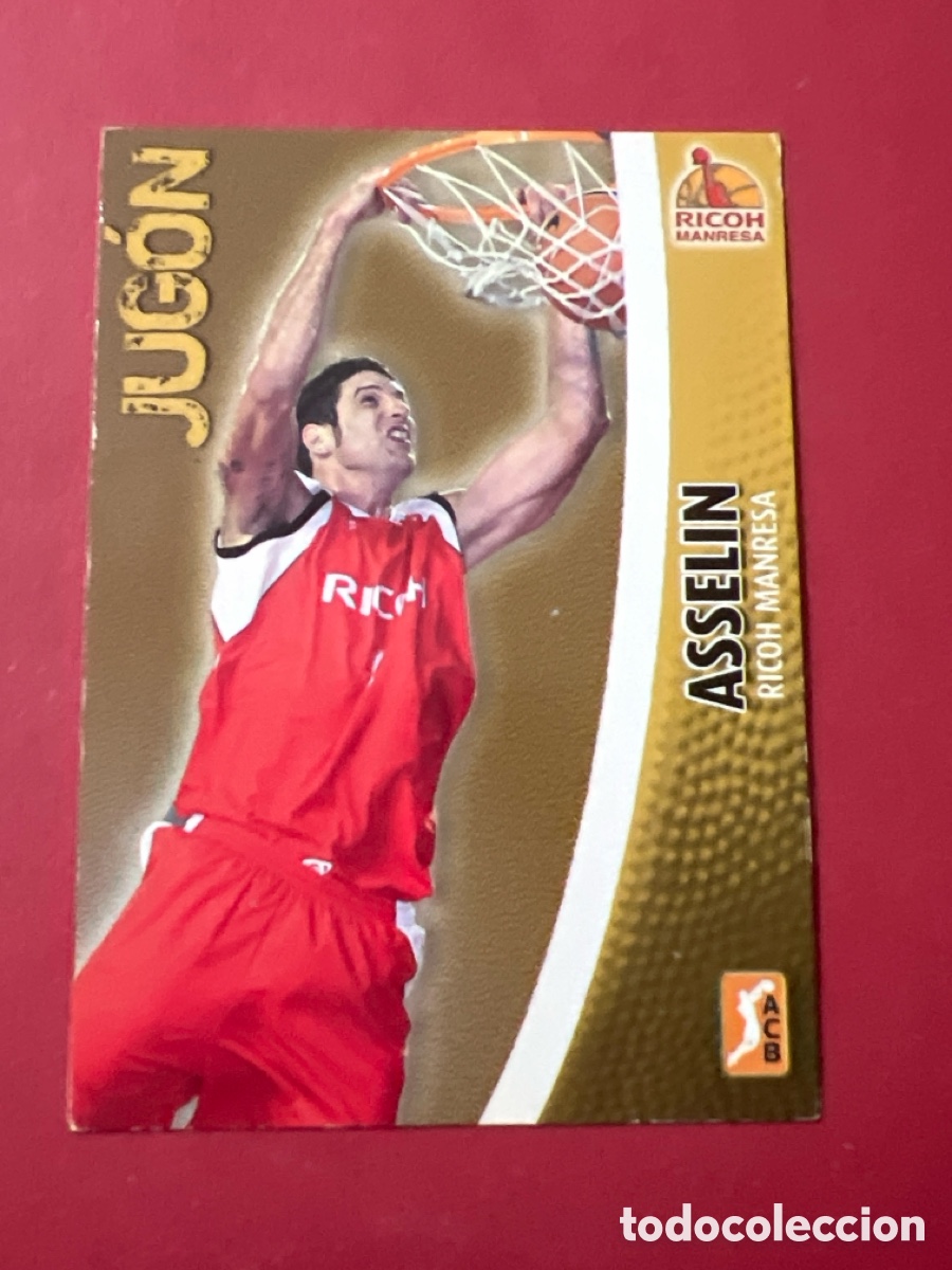 Coleccionismo deportivo: C688. ASSELIN # 250 JUGON RICOH MANRESA BALONCESTO ACB 2008/09 PANINI