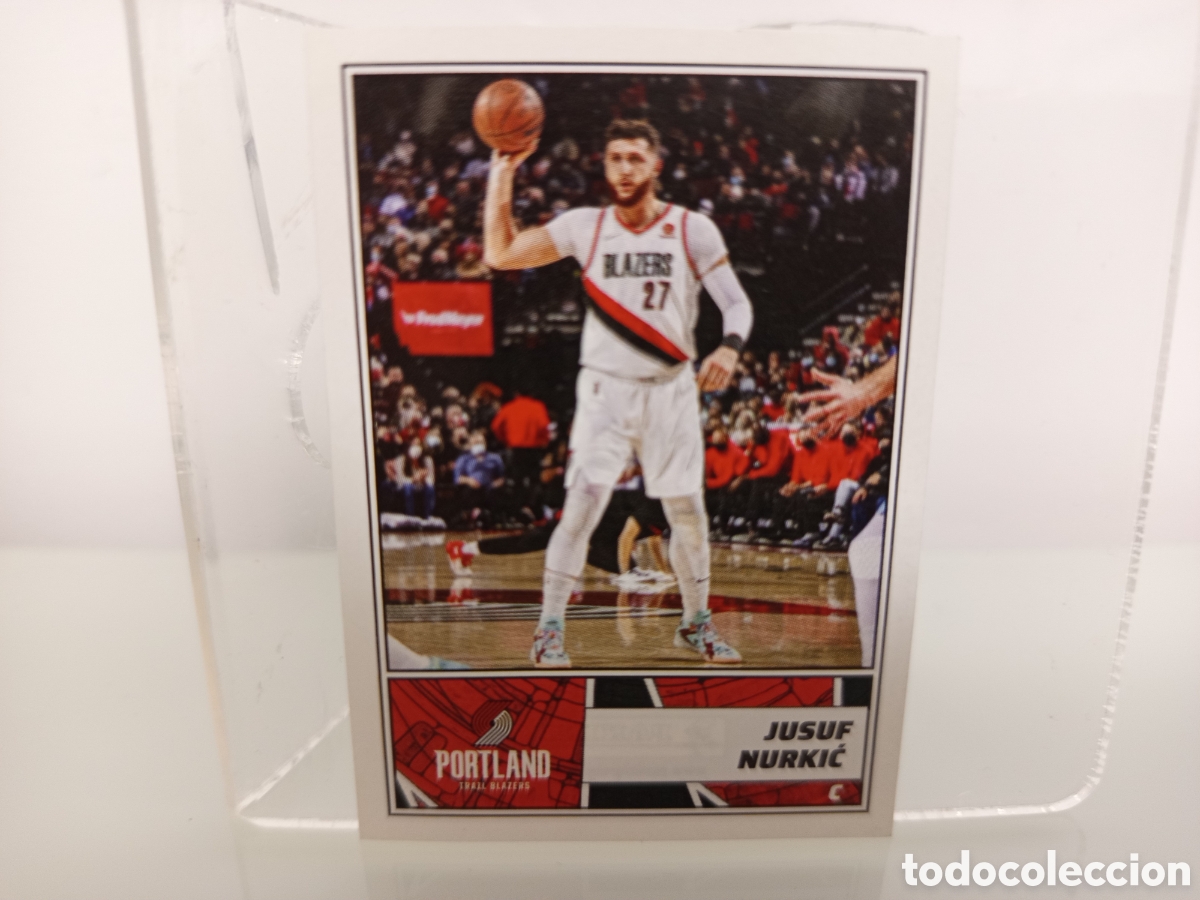Sammelleidenschaft Sport: ❇️ CROMO STICKER NBA NURKIĆ PORTLAND TRAIL BLAZERS 2022 2023 22 23 ❇️