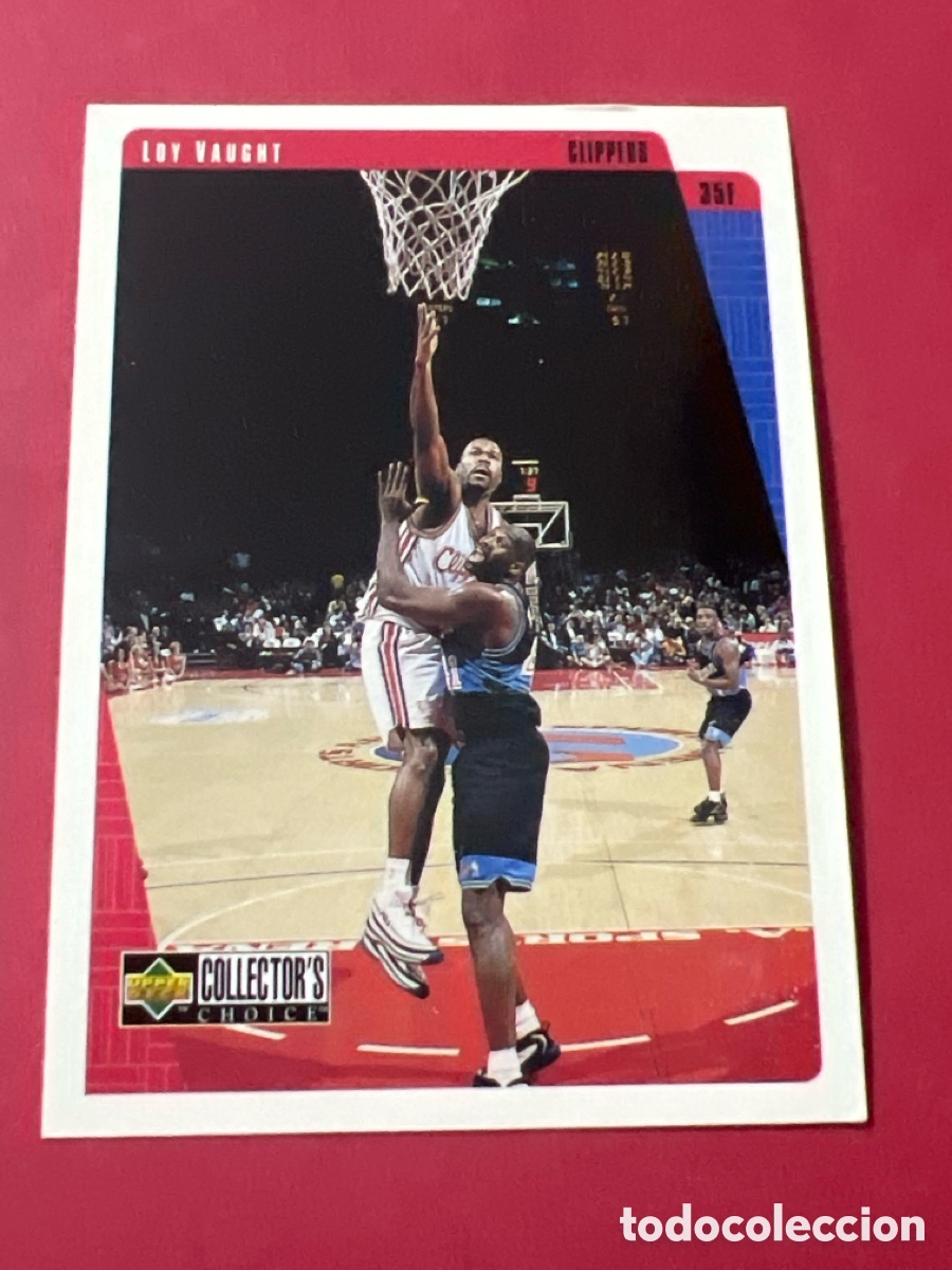 Coleccionismo deportivo: C740. LOY VAUGHT CLIPPERS LOS ANGELES 1997-1998 NBA BASKETBALL UPPER DECK CARD