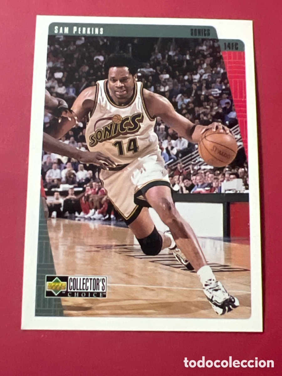 Coleccionismo deportivo: C742. 1997-98 Collector's Choice #135 Sam Perkins