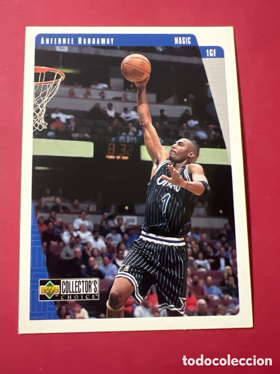 Coleccionismo deportivo: C743. 1997-98 Upper Deck Collector's Choice Anfernee Penny Hardaway #100 Orlando Magic