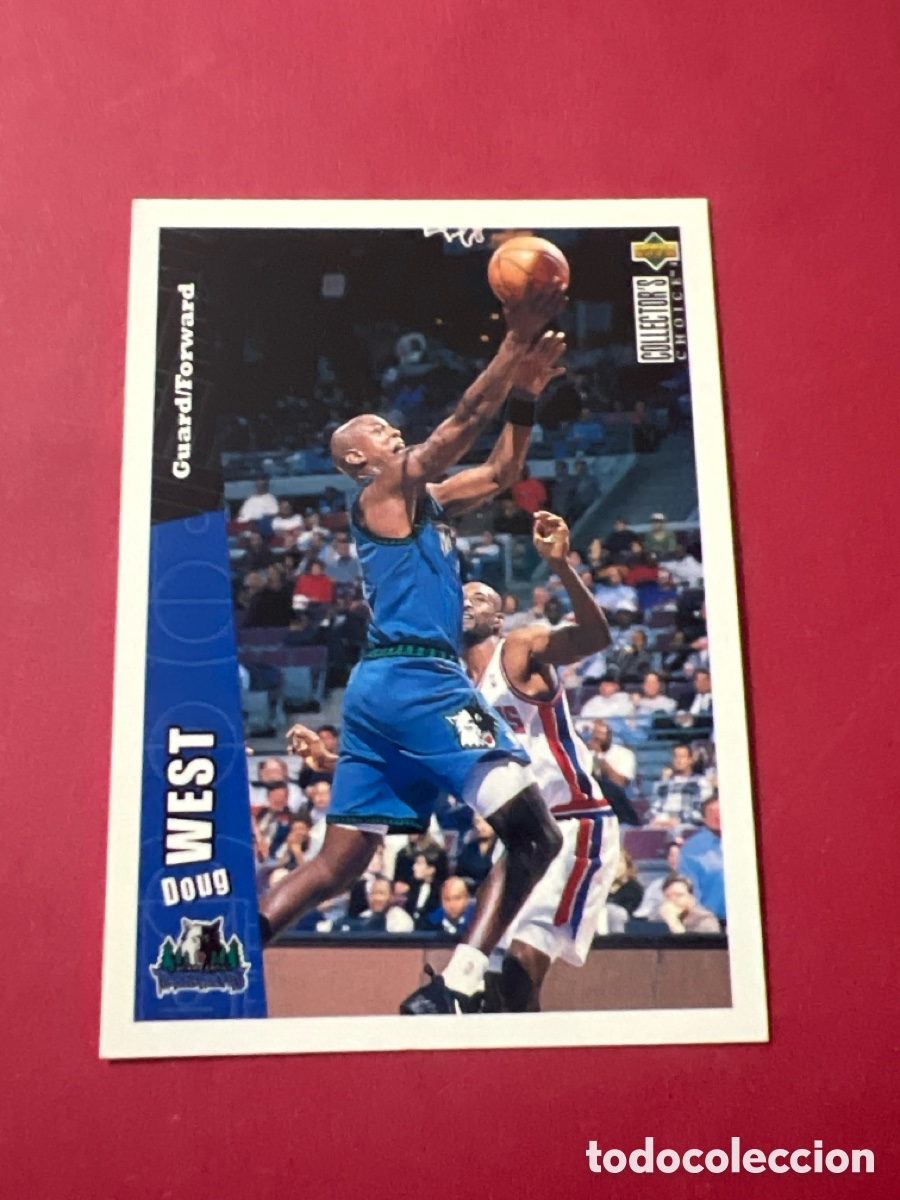 Coleccionismo deportivo: C746. 1996-97 Upper Deck Collector's Choice - Doug West #283
