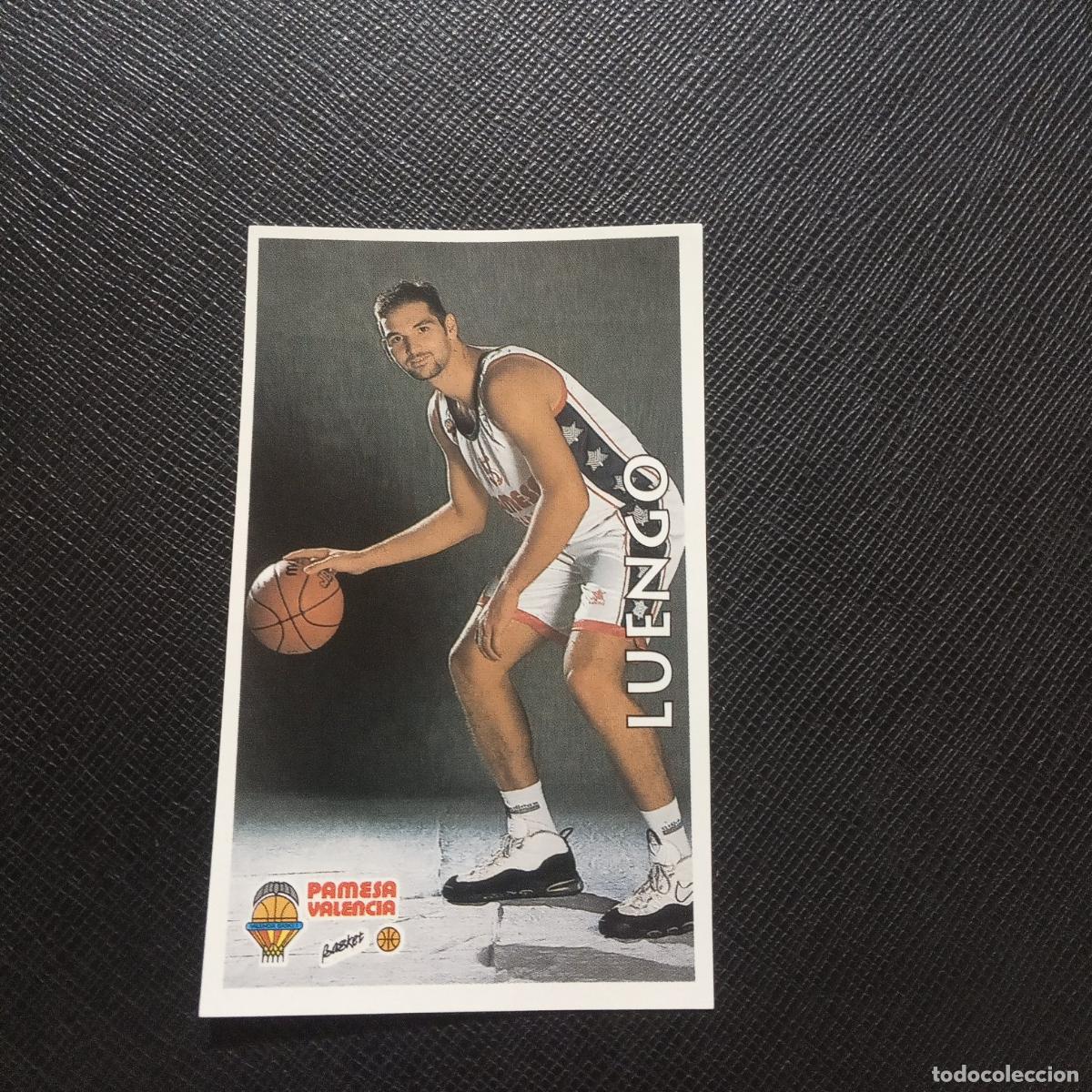Coleccionismo deportivo: 272 LUENGO PAMESA VALENCIA MUNDICROMO ACB 96 97 BALONCESTO 1996 1997 - SIN PEGAR - A100 PG442