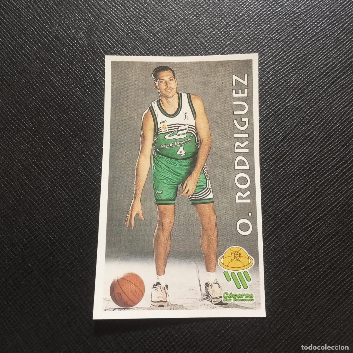 Coleccionismo deportivo: 119 O RODRIGUEZ CACARES MUNDICROMO ACB 96 97 BALONCESTO 1996 1997 - SIN PEGAR - A100 PG442