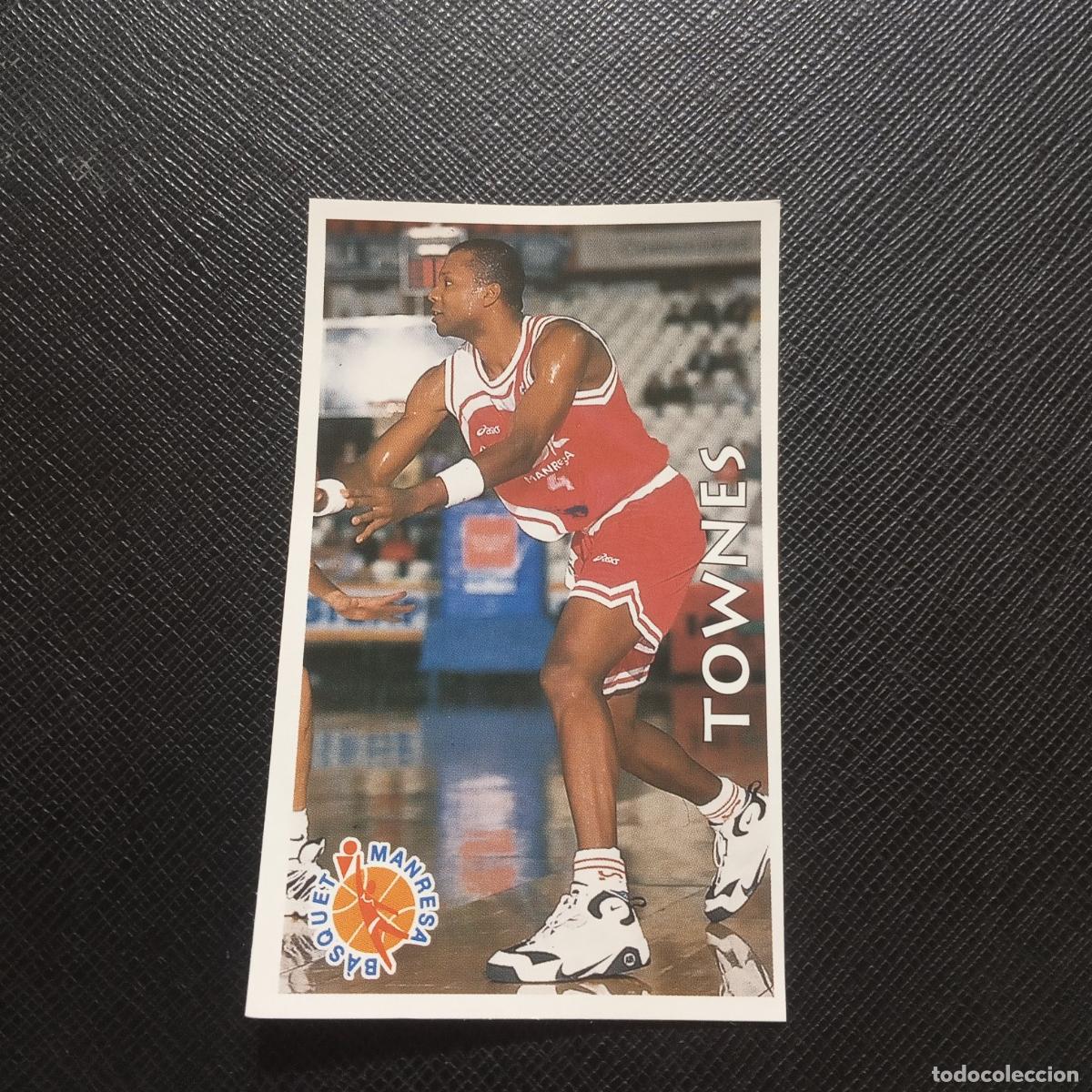 Coleccionismo deportivo: 55 TOWNES MANRESA MUNDICROMO ACB 96 97 BALONCESTO 1996 1997 - SIN PEGAR - A100 PG451