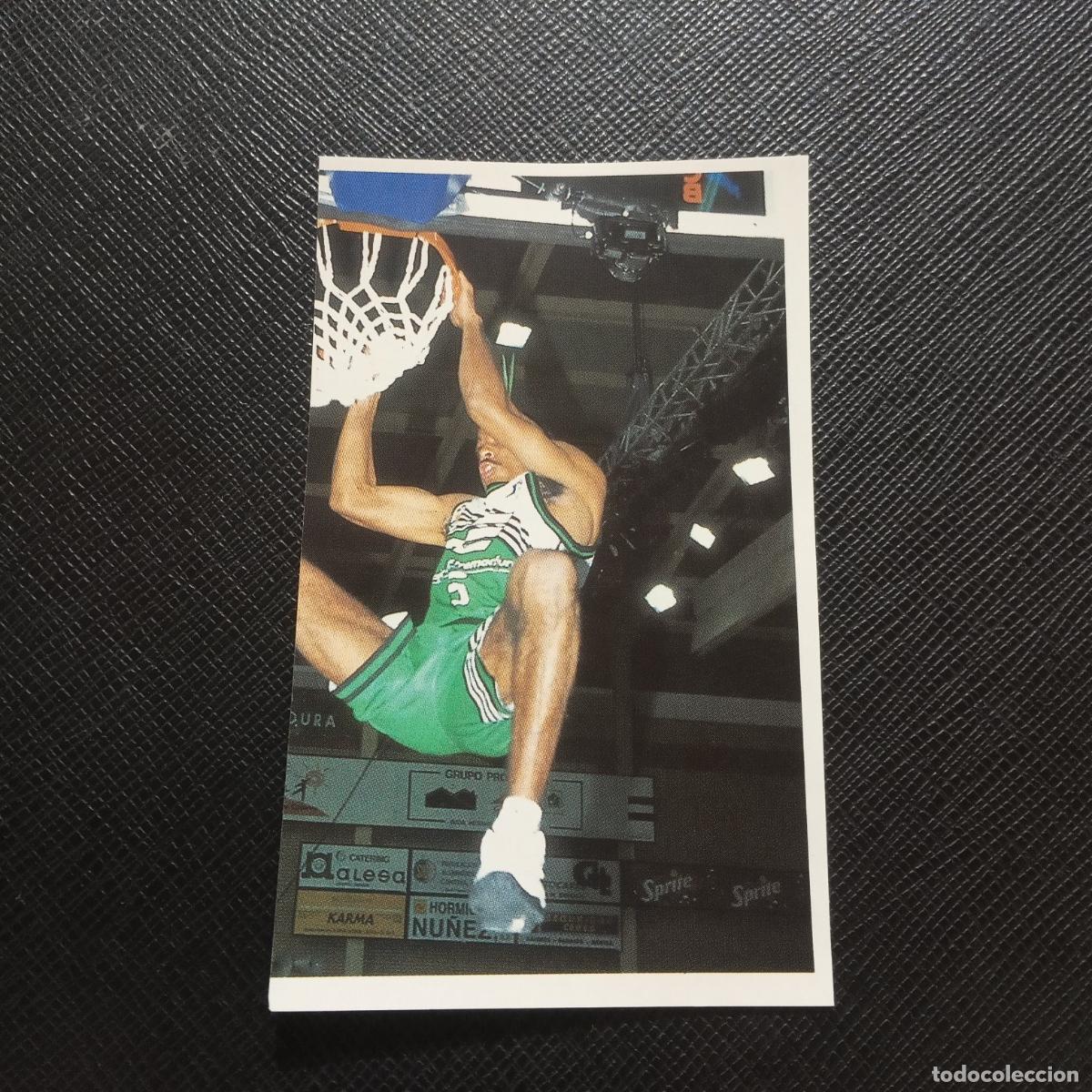 Coleccionismo deportivo: 284 MUNDICROMO ACB 96 97 BALONCESTO 1996 1997 - SIN PEGAR - A100 PG451