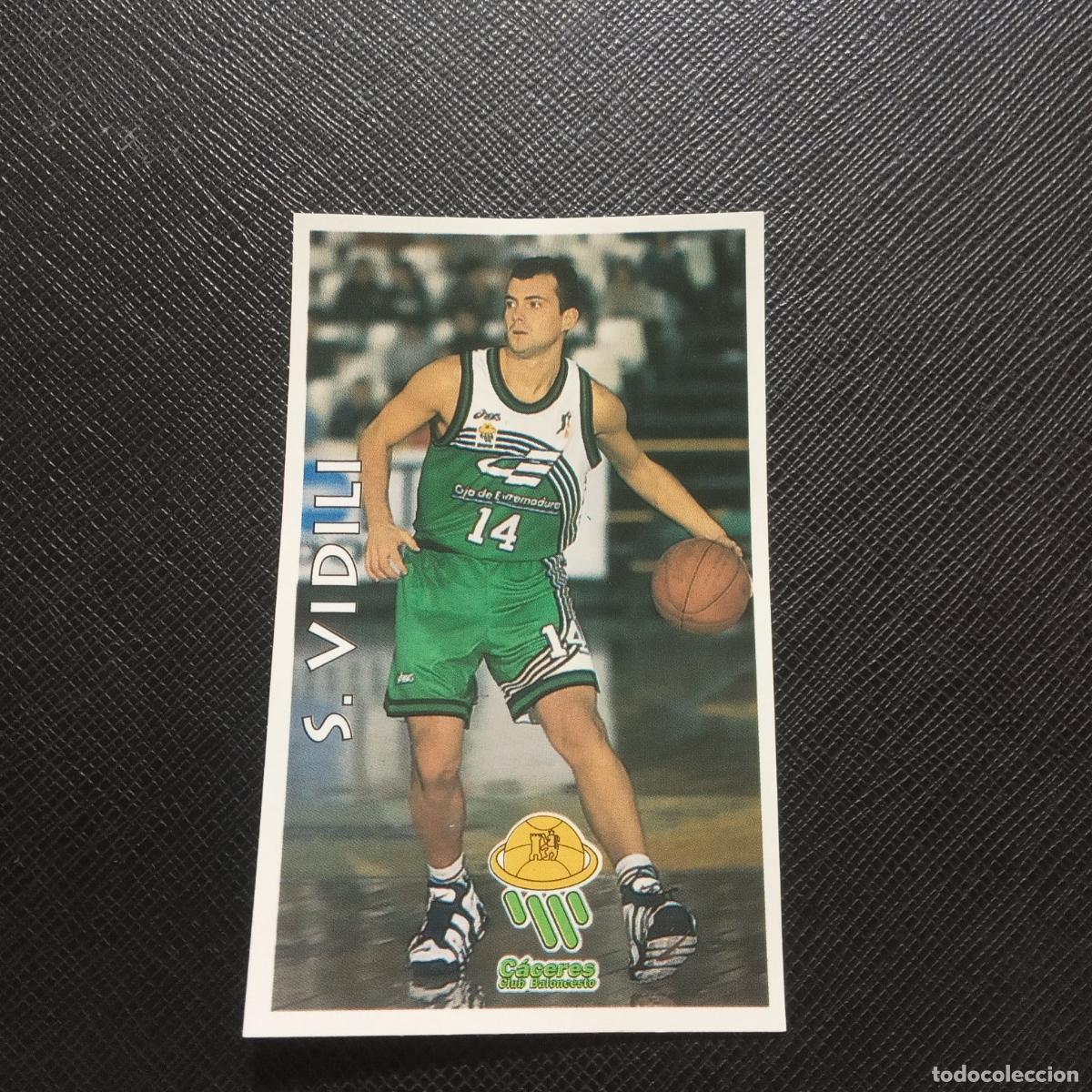 Coleccionismo deportivo: 115 VIDILI CACERES MUNDICROMO ACB 96 97 BALONCESTO 1996 1997 - SIN PEGAR - A100 PG451