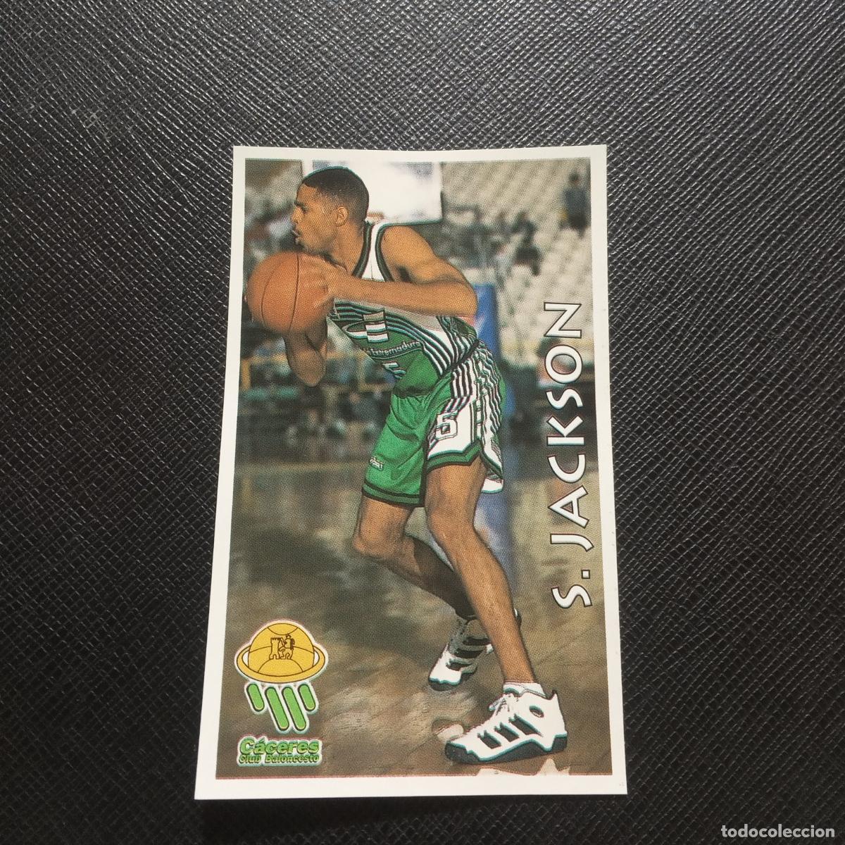 Coleccionismo deportivo: 116 S JACKOSN CACERES MUNDICROMO ACB 96 97 BALONCESTO 1996 1997 - SIN PEGAR - A100 PG460