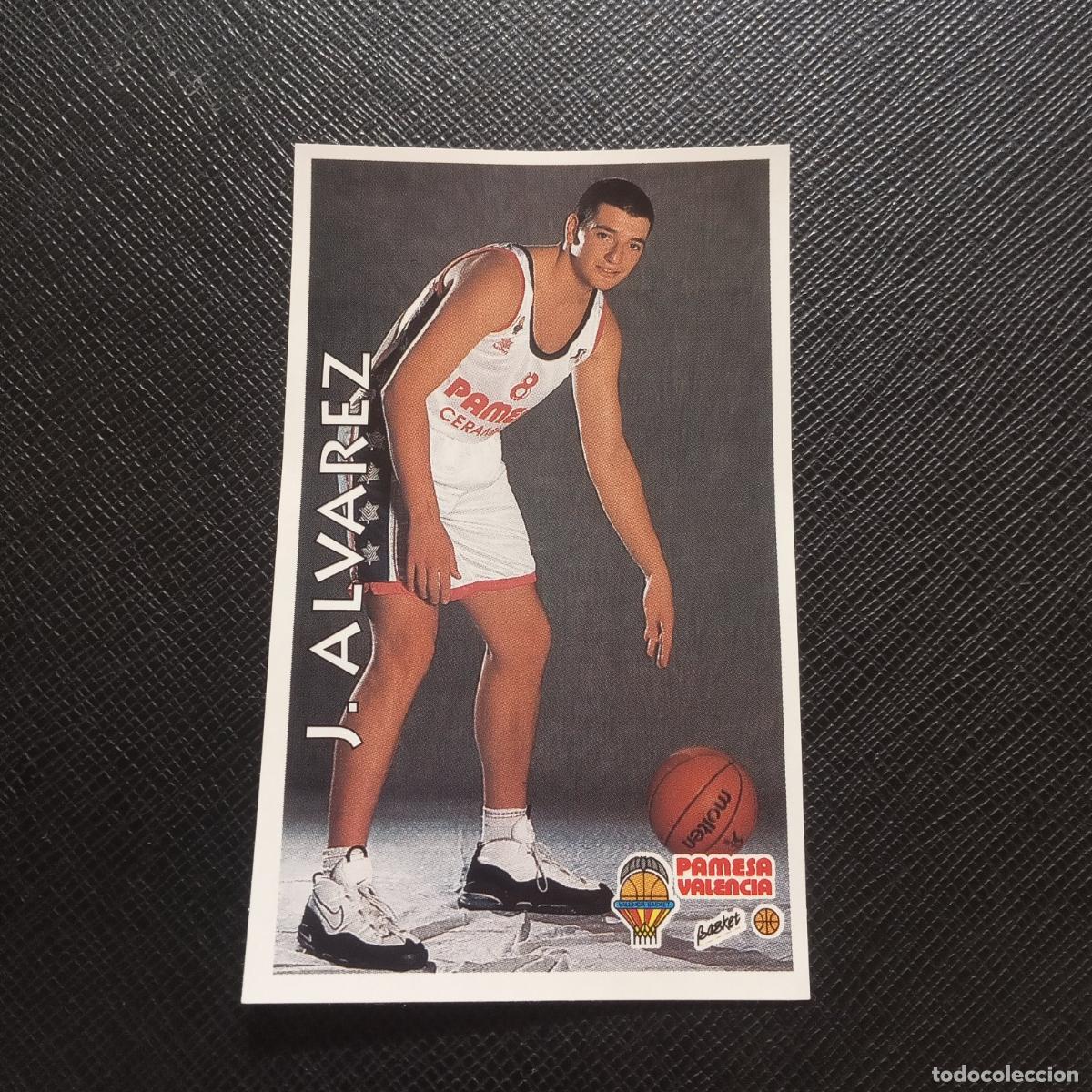 Coleccionismo deportivo: 271 J ALAVAREZ PAMESA VALENCIA MUNDICROMO ACB 96 97 BALONCESTO 1996 1997 - SIN PEGAR - A100 PG469