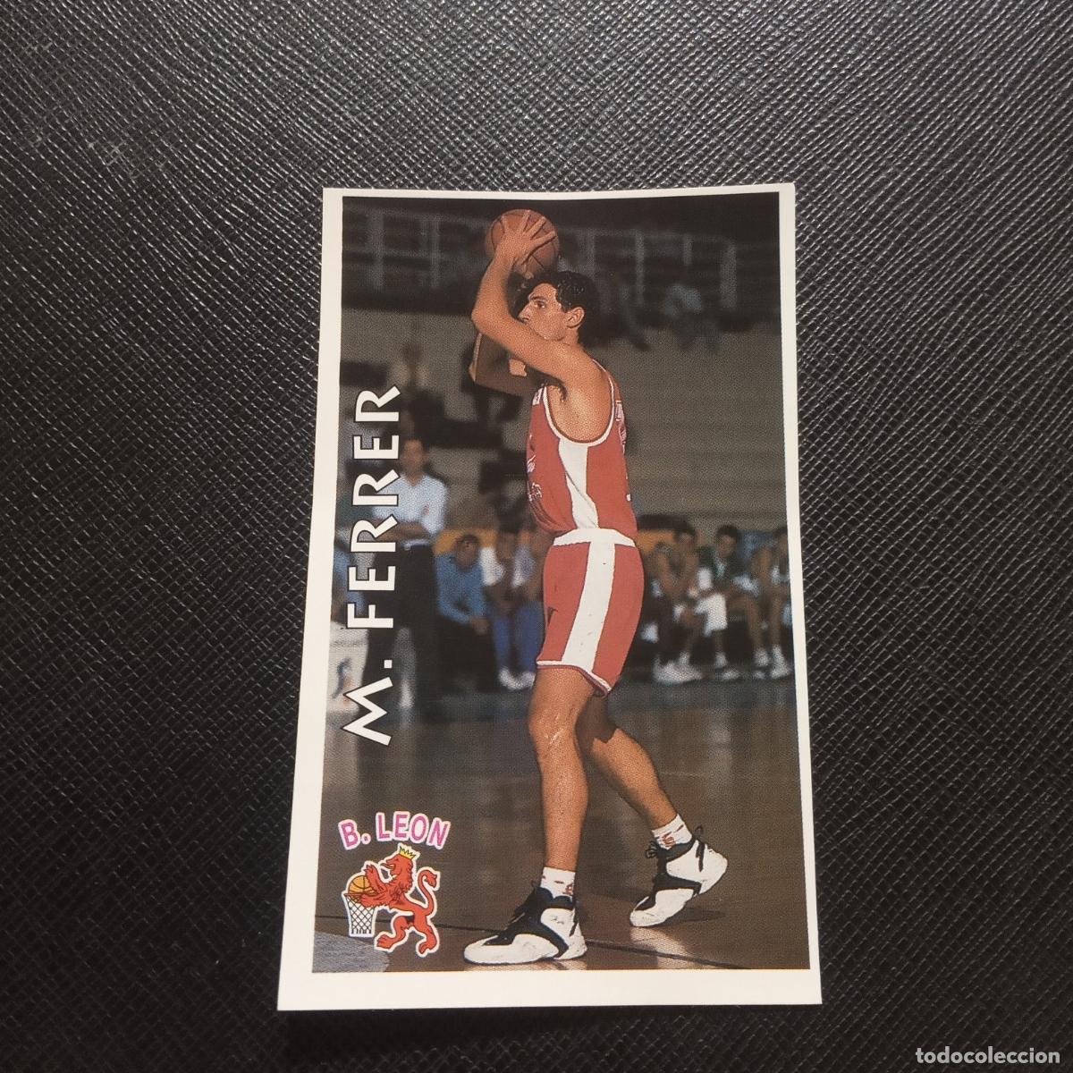Coleccionismo deportivo: 151 M FERRER LEON MUNDICROMO ACB 96 97 BALONCESTO 1996 1997 - SIN PEGAR - A100 PG469
