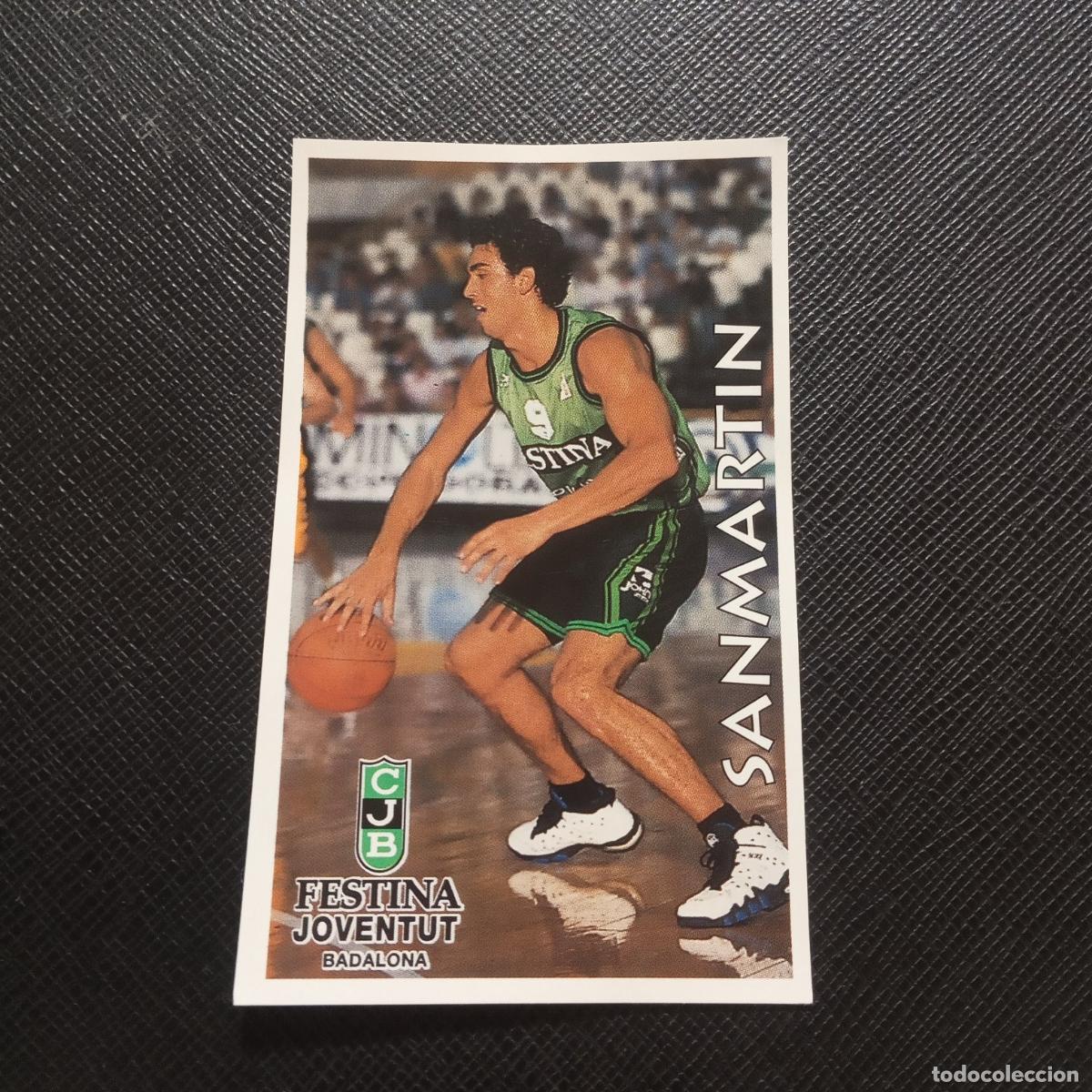 Coleccionismo deportivo: 163 SANMARTIN FESTINA JUVENTUT MUNDICROMO ACB 96 97 BALONCESTO 1996 1997 - SIN PEGAR - A100 PG469