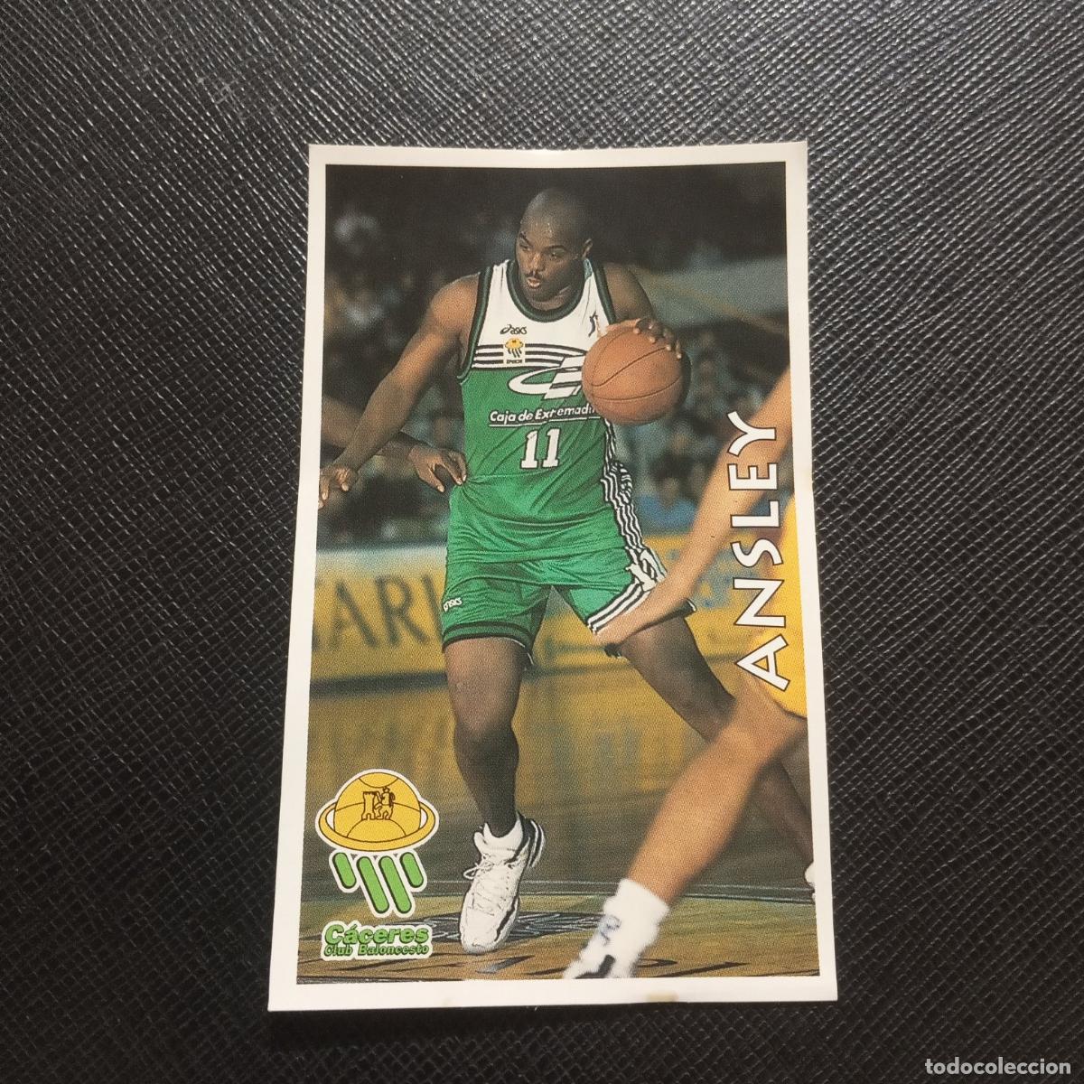 Coleccionismo deportivo: 120 ANSLEY CACARES MUNDICROMO ACB 96 97 BALONCESTO 1996 1997 - SIN PEGAR - A100 PG478