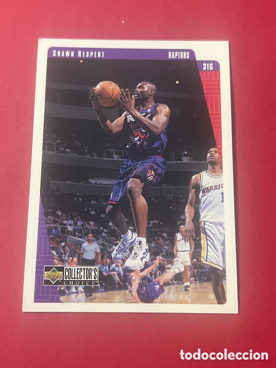 Coleccionismo deportivo: C751. 1997-98 Upper Deck Collector&rsquo;s Choice Shawn Respert #139 Toronto Raptors