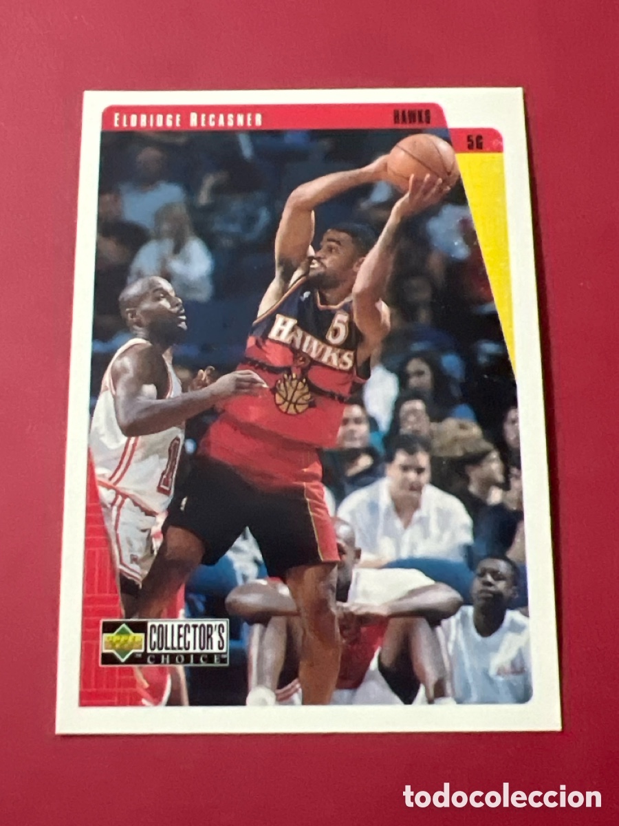 Coleccionismo deportivo: C758. 1997-98 Collector's Choice Eldridge Recasner Atlanta Hawks #3