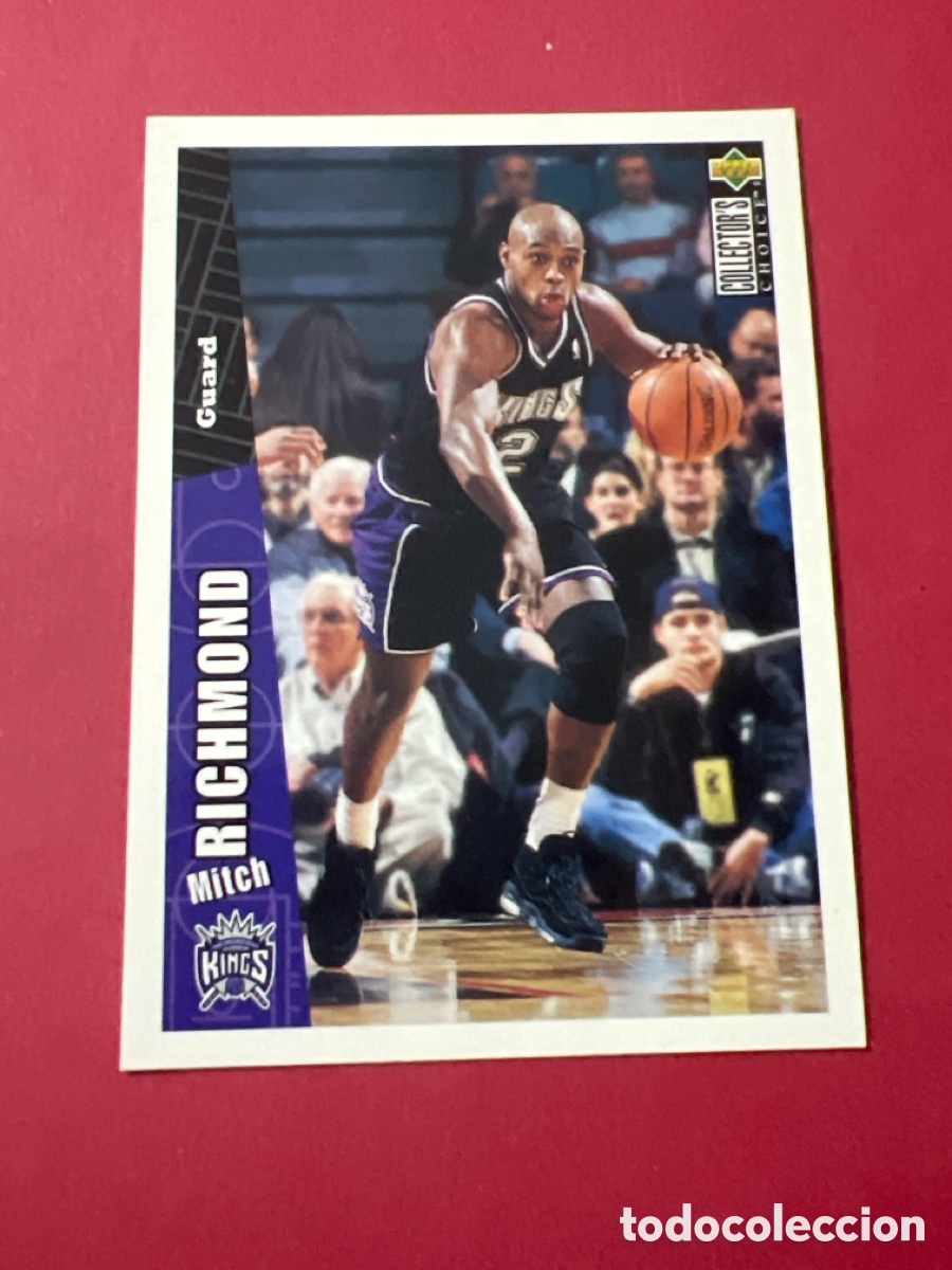 Coleccionismo deportivo: C762. 1996 Collector's Choice Mitch Richmond #322