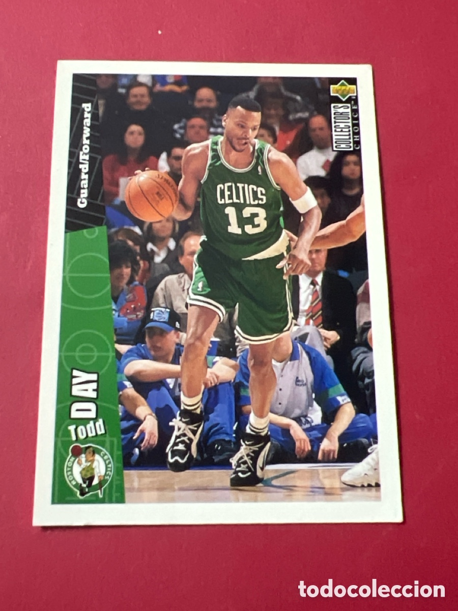 Coleccionismo deportivo: C764. 1996-97 Collector's Choice Boston Celtics Basketball Card #208 Todd Day