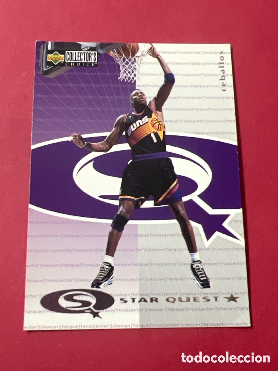 Coleccionismo deportivo: C768. 1997-98 Collector's Choice StarQuest #42 Cedric Ceballos Basketball Card